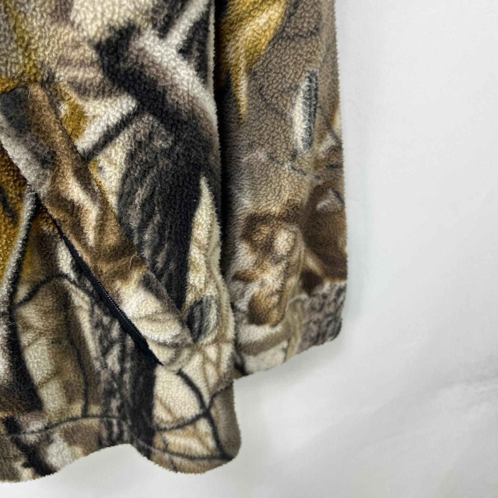 Polo Ralph Lauren Vintage Realtree Camo Zip Up Hoodie Fleece Sweatshirt Medium Size US S / EU 44-46 / 1 - 6 Thumbnail