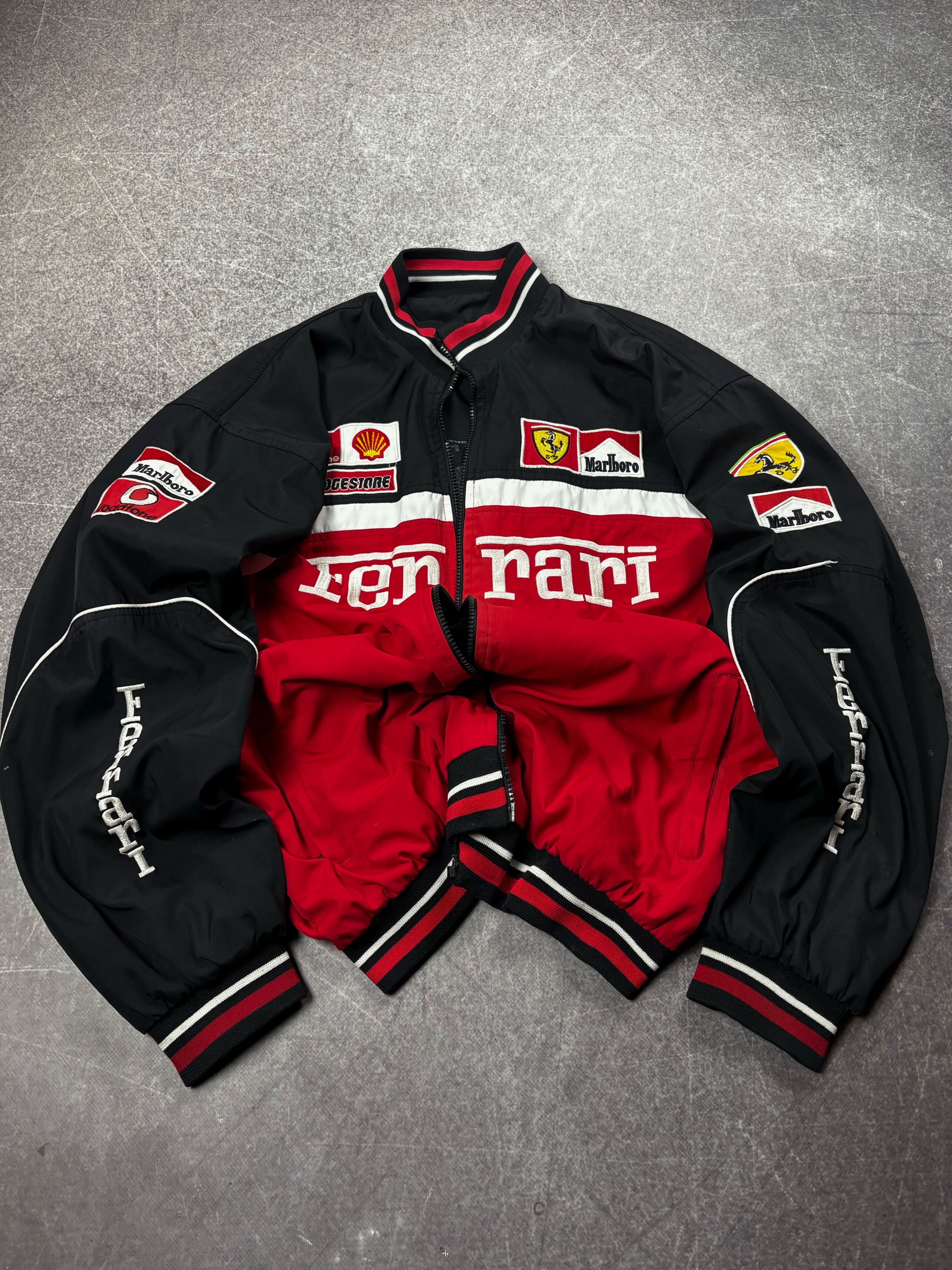 Ferrari Ferrari F1 Marlboro Racing Jacket Vintage Motorsport Size US L / EU 52-54 / 3 - 1 Thumbnail