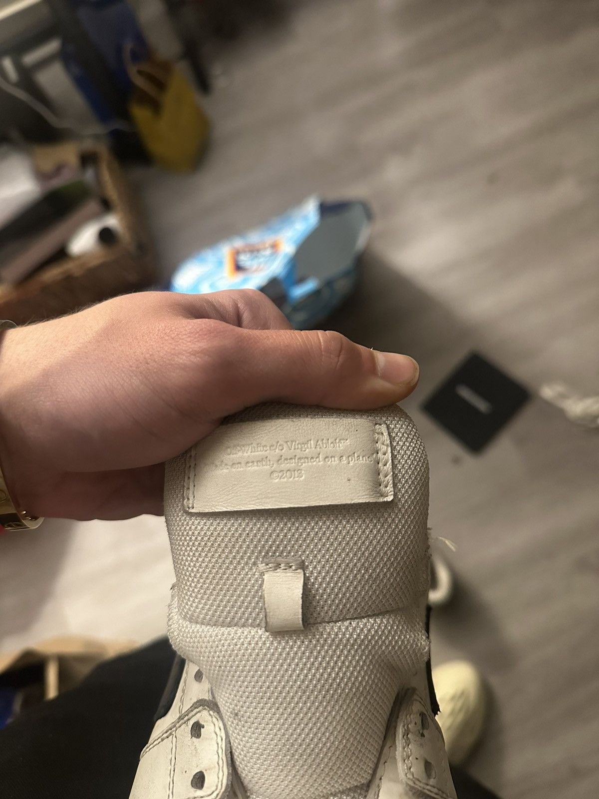 Off-White Size 7.5 - Off-White Out Of Office OOO White - 16251576 Size US 7.5 / EU 40-41 - 7 Thumbnail