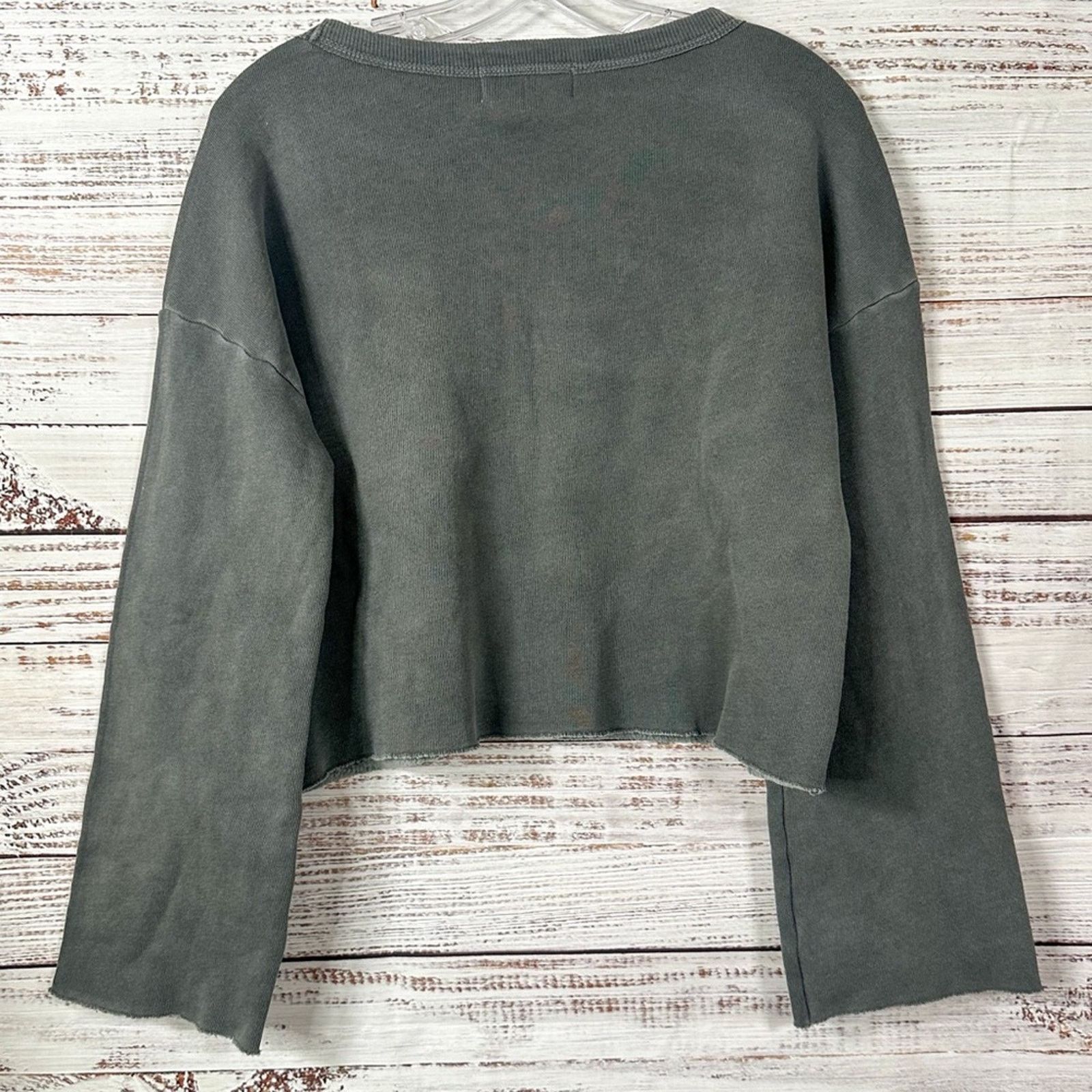 Wildfox Wildfox Flora Love Cropped Sweatshirt, NEW flawed Small Size S / US 4 / IT 40 - 13 Thumbnail
