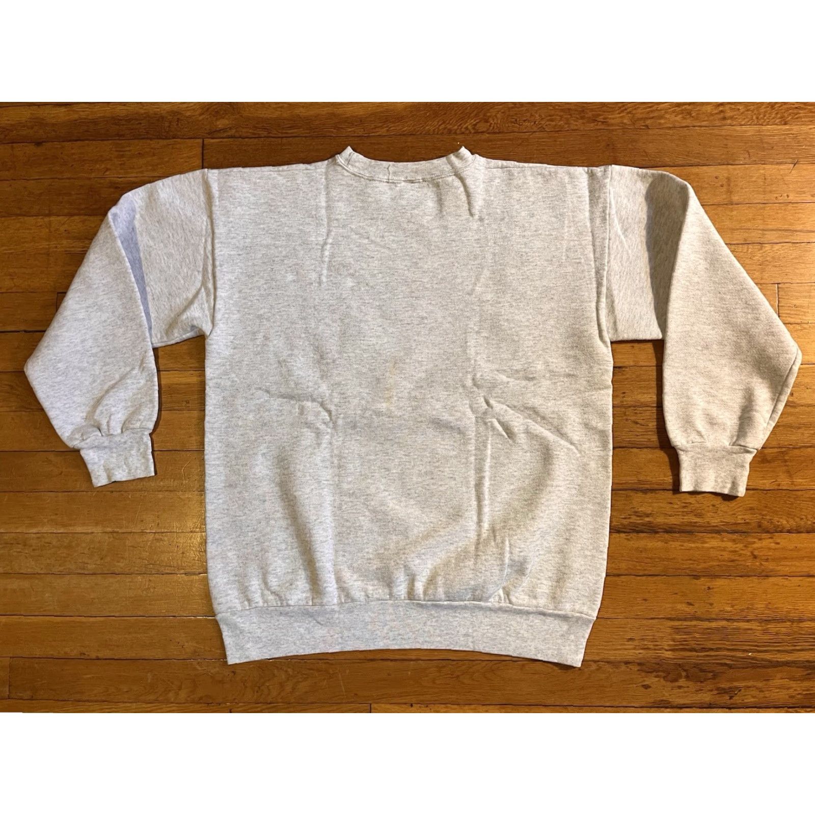 Vintage VINTAGE Mickey Mouse Through The Years Sweatshirt Men’s L Grey 80s Cartoon Retro USA Graphic Print Sweatshirt Mens VINTAGE Size US L / EU 52-54 / 3 - 6 Thumbnail