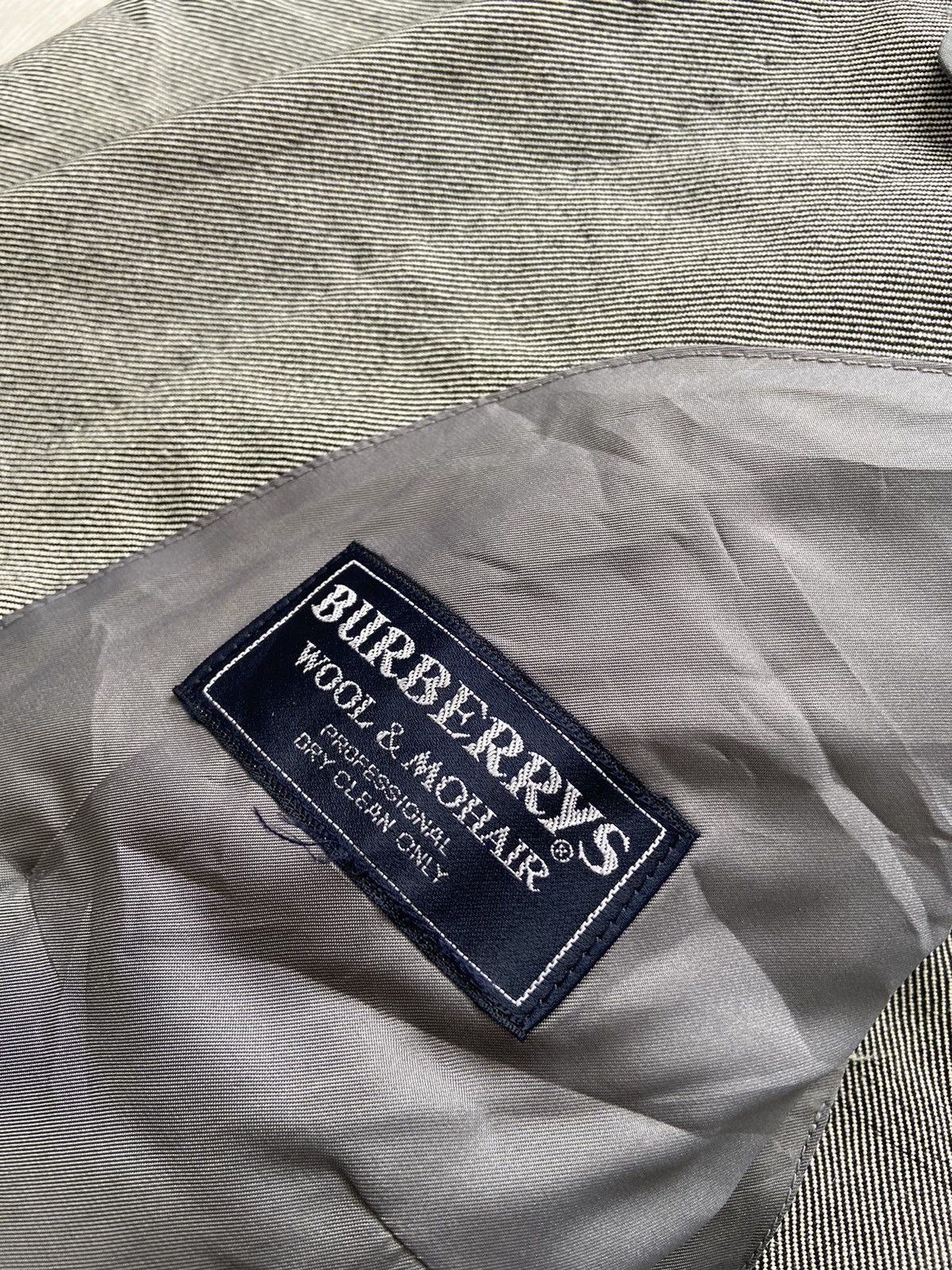 Burberry Vintage Burberry’s Wool & Mohair Double Breasted Jacket Size 40L - 8 Thumbnail