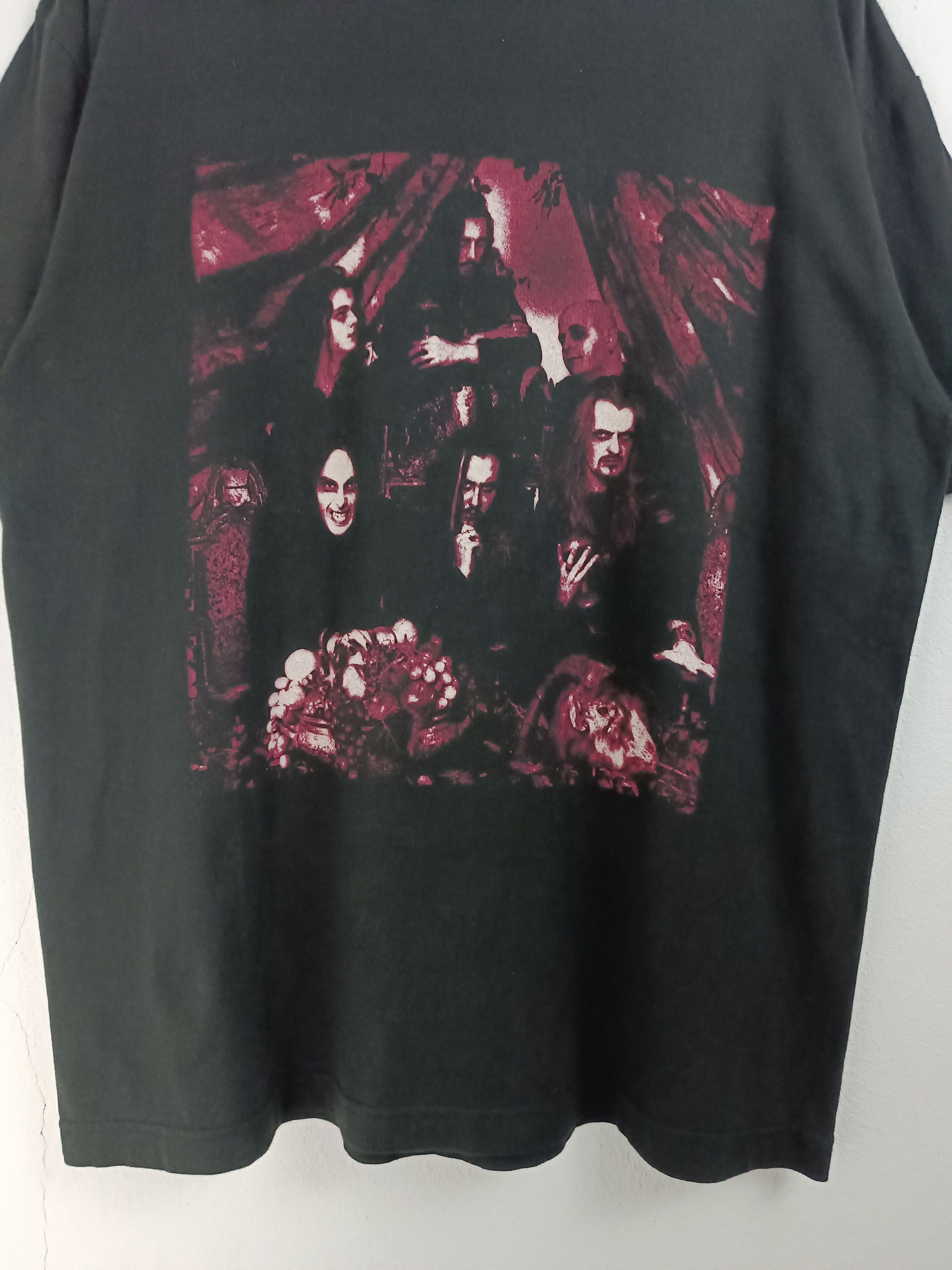Vintage VINTAGE 90'S CRADLE OF FILTH DUSK & HER EMBRACE TEE metal Size US L / EU 52-54 / 3 - 9 Thumbnail