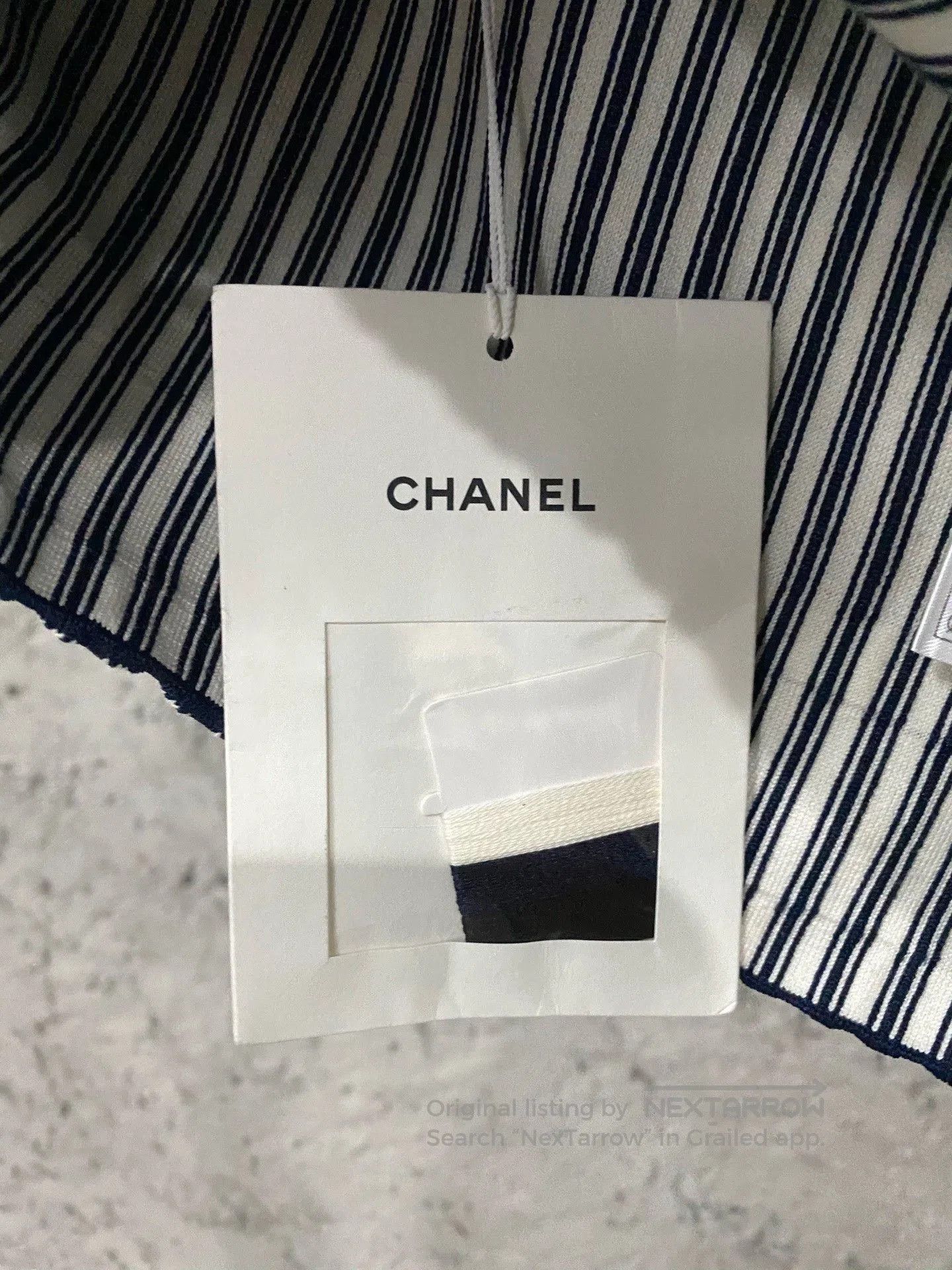 Chanel Chanel Striped Denim Vest. Size XS / US 0-2 / IT 36-38 - 8 Thumbnail