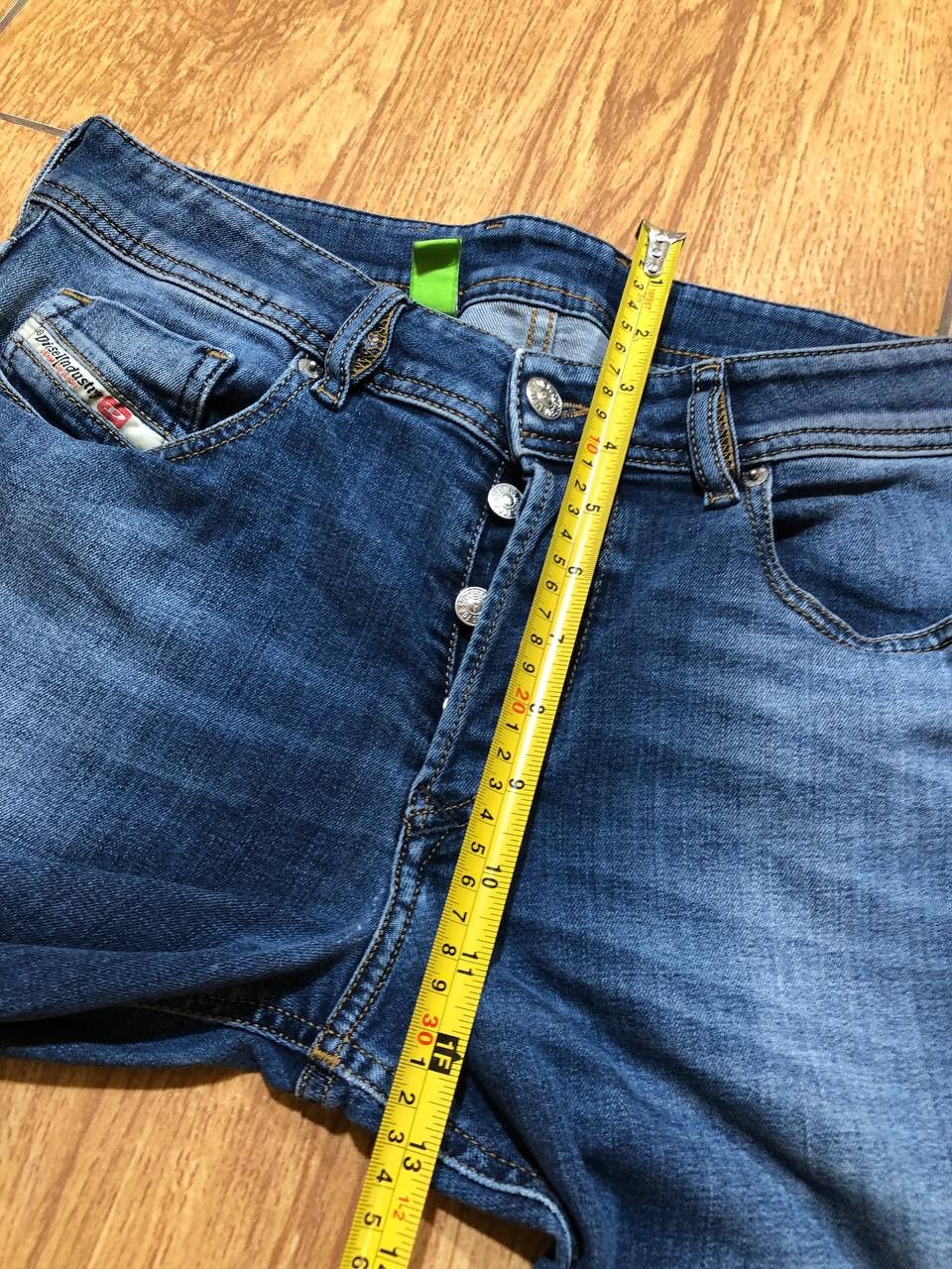 Diesel Diesel Sleenker Jeans Mens Skinny Fit Denim Stretch Zip Size US 32 / EU 48 - 12 Thumbnail