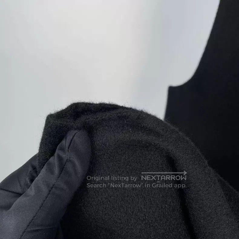 Hermes Hermes Leather and Cashmere Long Vest Jacket with Cut-Outs Size XXS / US 00 / IT 34 - 9 Thumbnail