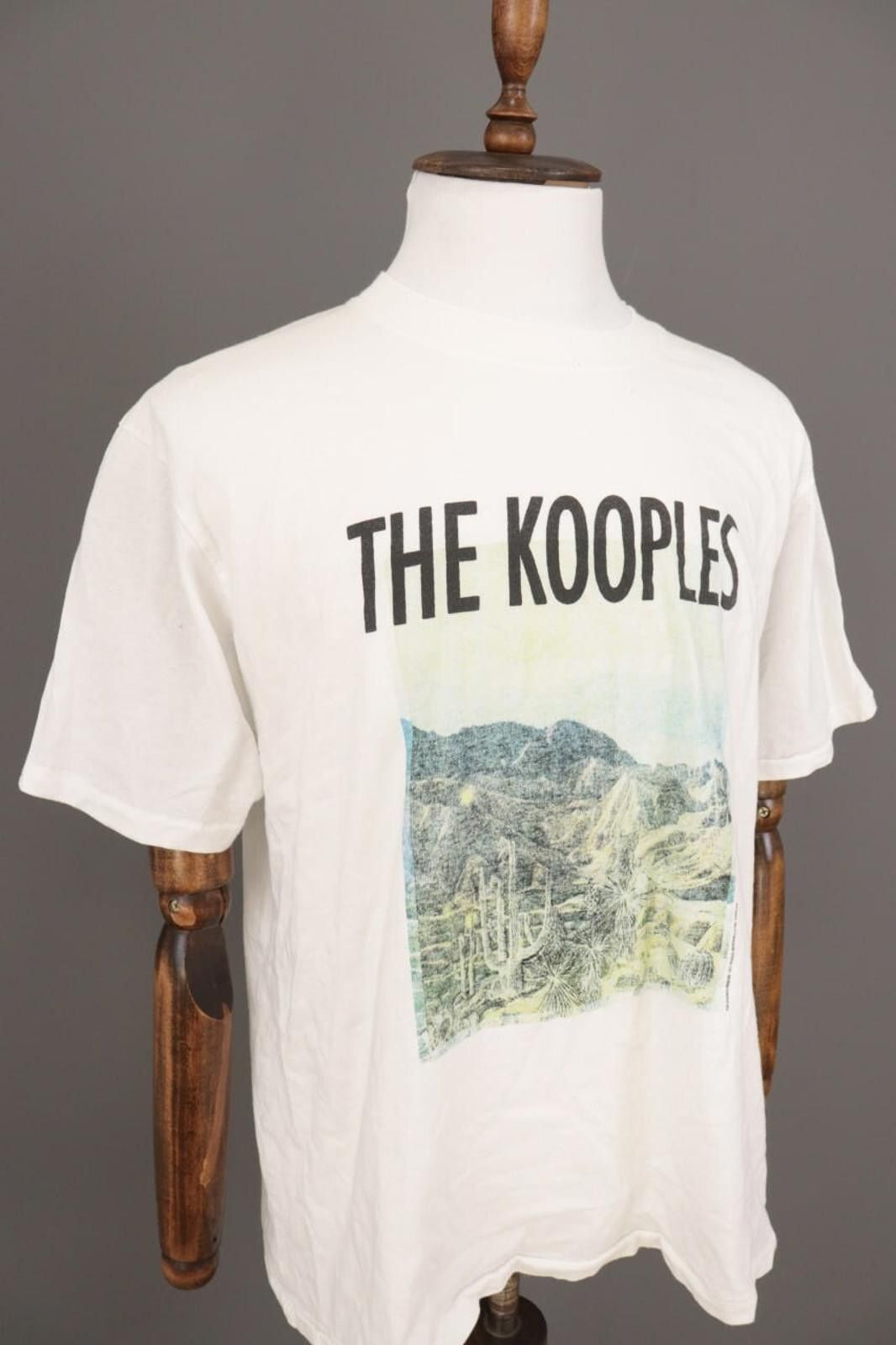 The Kooples The Kooples Paris White Printed Summer T-Shirt Size XL Size US XL / EU 56 / 4 - 5 Thumbnail