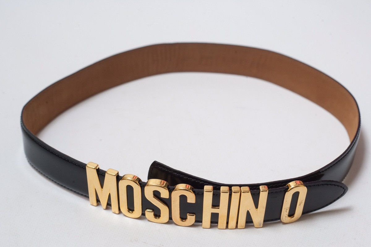 Moschino Moschino Vintage Letter Belt Size ONE SIZE - 1 Thumbnail
