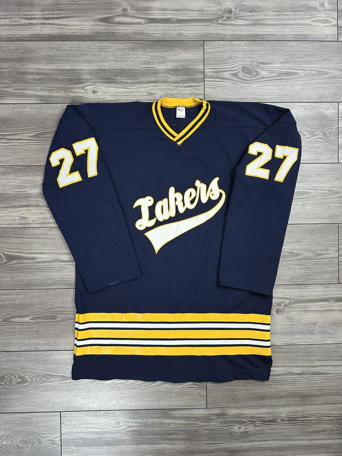 Champion Vintage 80’s Lake Superior Lakers Champion Jersey Size US XL / EU 56 / 4 - 1 Thumbnail