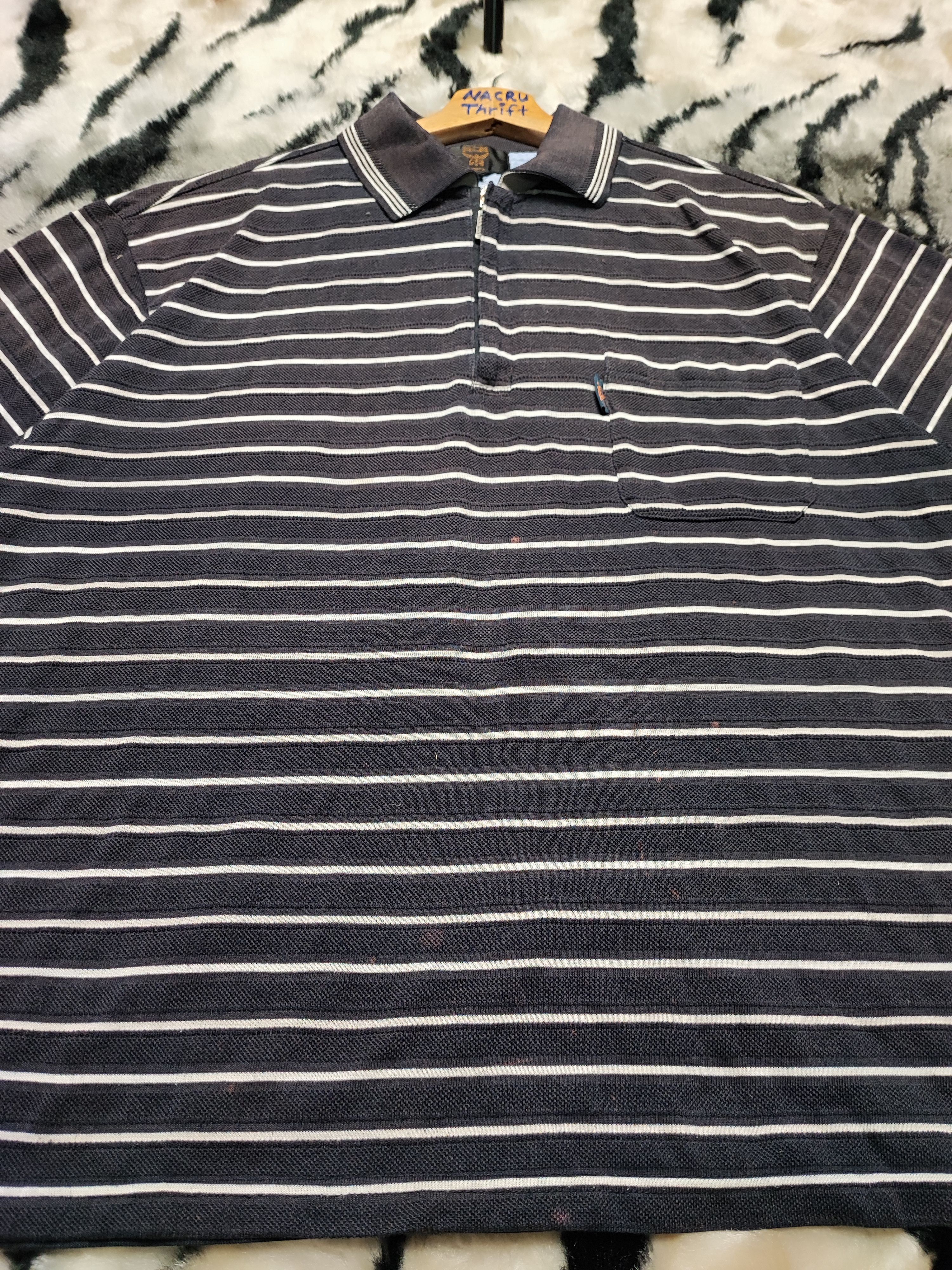 MCM Vintage 90s Pocket Polo Tshirt by MCM Size US L / EU 52-54 / 3 - 6 Thumbnail
