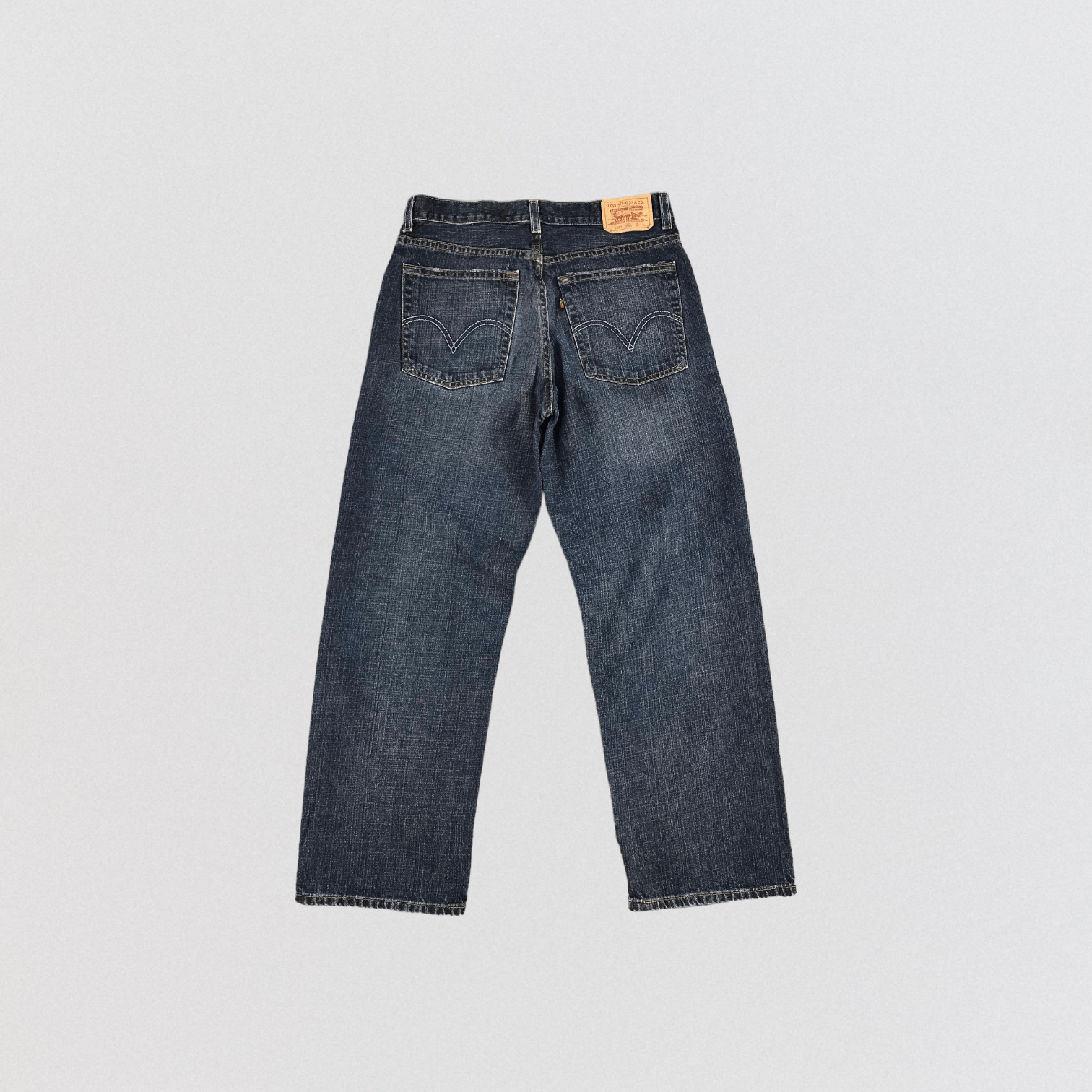 Levi's × Vintage Vintage Levis 569 Loose Straight Jeans-JM1140 Size US 31 - 2 Thumbnail