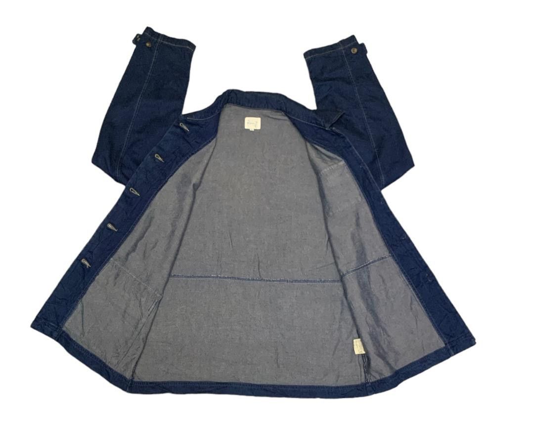 Japanese Brand Rana T Soft Denim Jackets Size L / US 10 / IT 46 - 4 Thumbnail