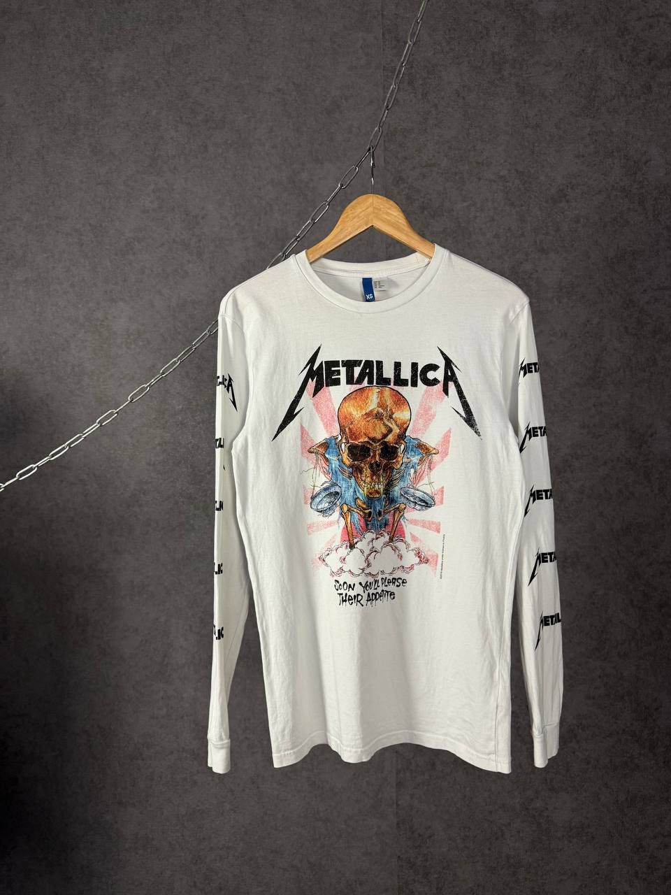 Metallica Metallica skull rock band longsleeve Size US XS / EU 42 / 0 - 1 Thumbnail