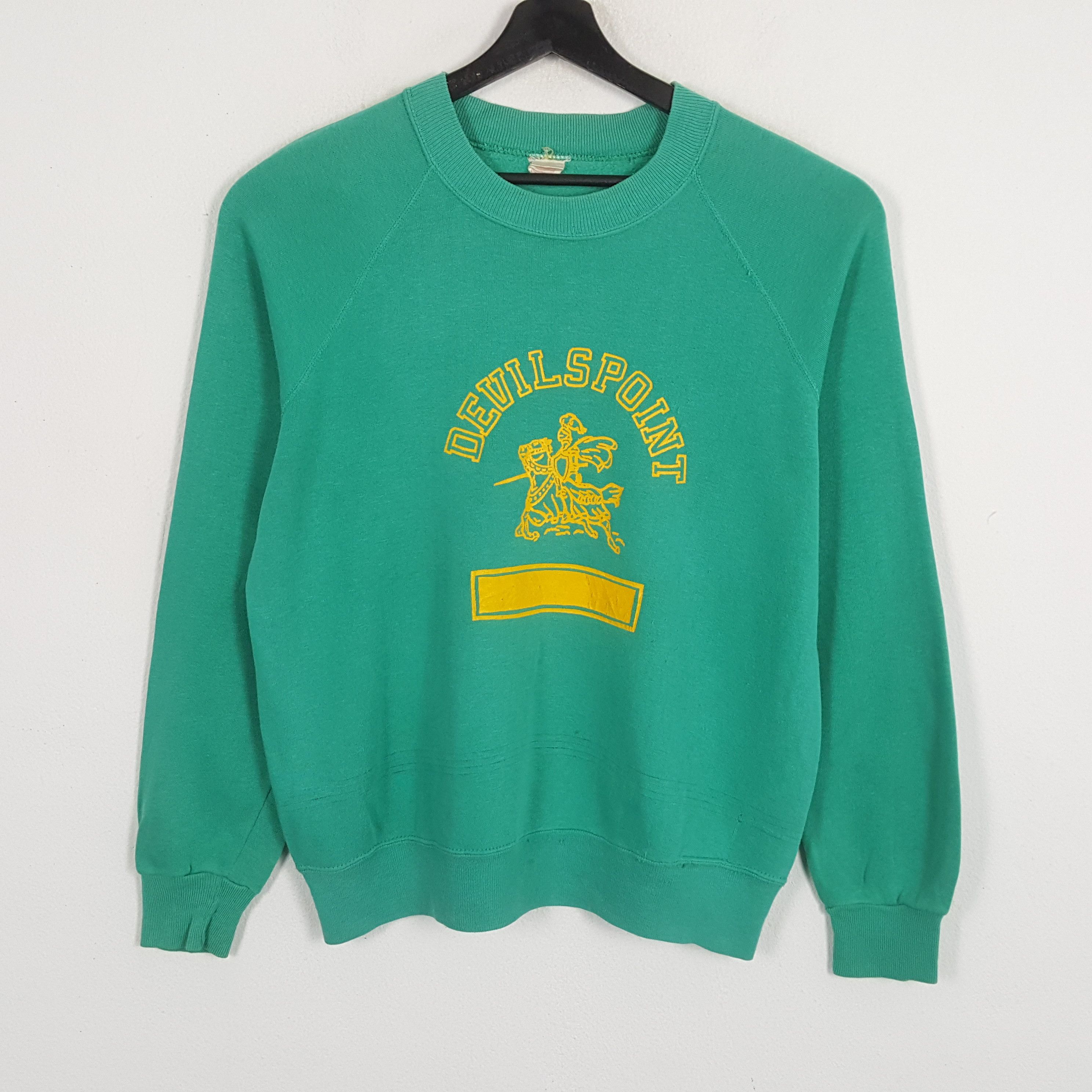 DEVILS POINT Streetwear Style Vintage Sweatshirt