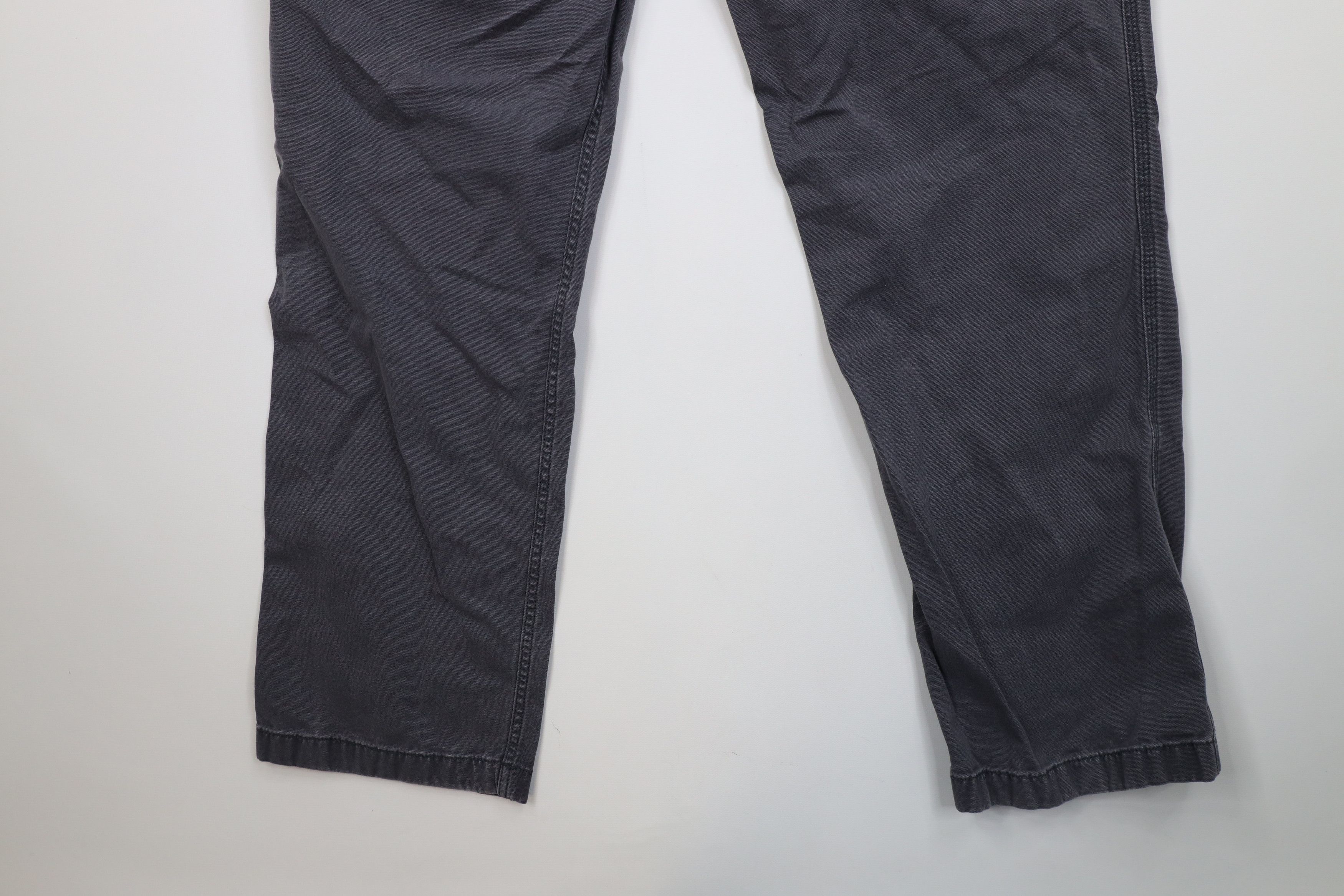 Carhartt Vintage Carhartt Relaxed Canvas Wide Leg Cargo Pants Gray Size US 38 / EU 54 - 13 Thumbnail
