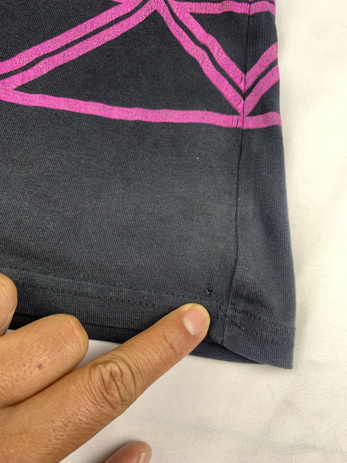 Other 2000s Nokia Black Triangle Graphic V-Neck Longsleeves Top Size S / US 4 / IT 40 - 11 Thumbnail