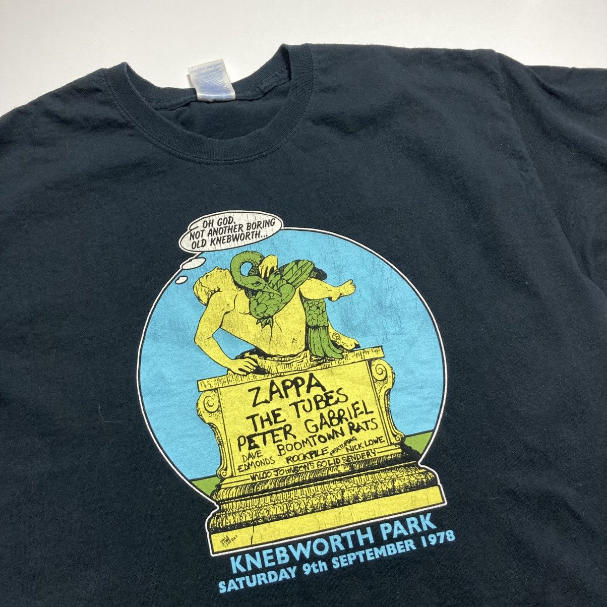 Band Tees knebworth festival zappa the tubes peter gabriel rock tee Size US L / EU 52-54 / 3 - 2 Thumbnail