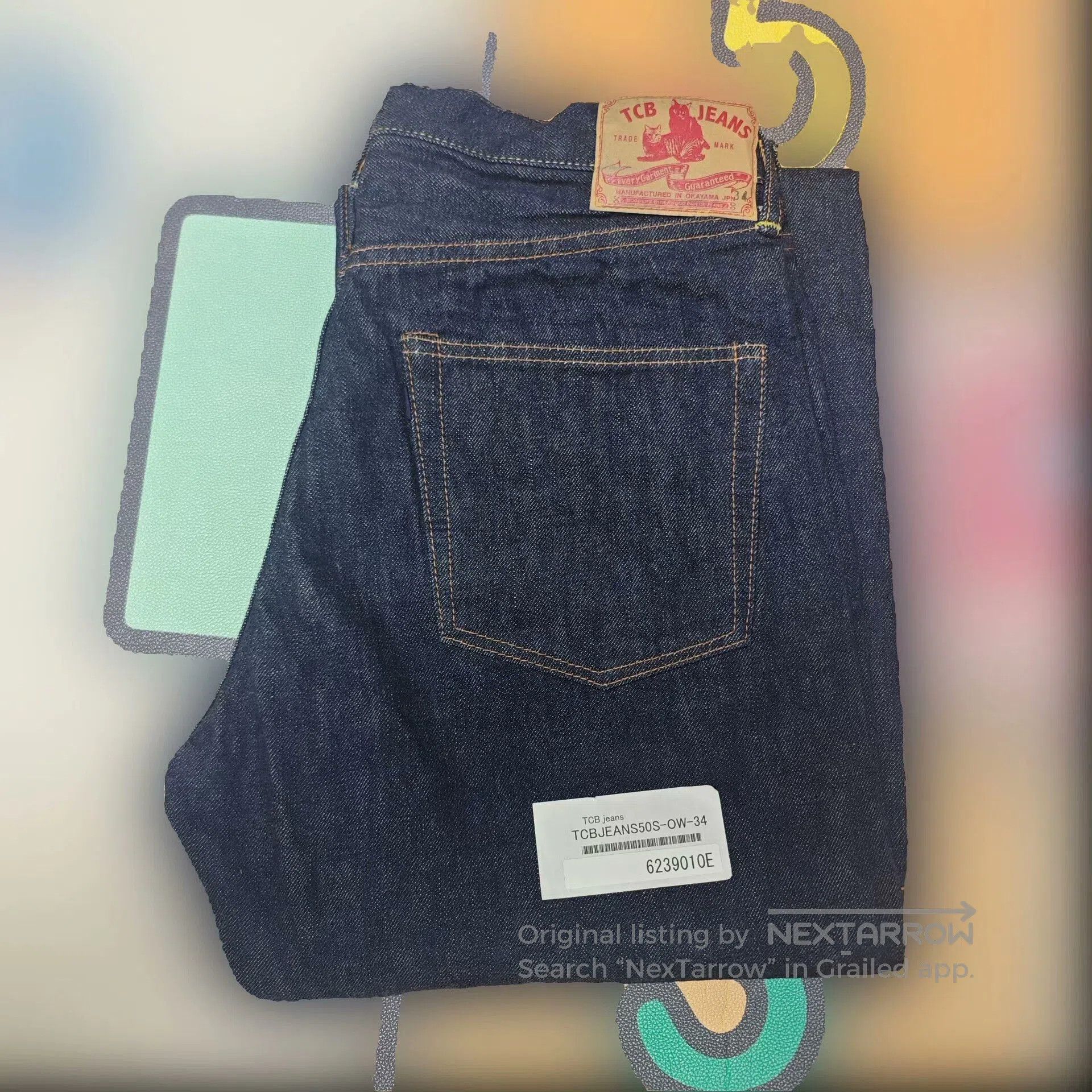 TCB Jeans TCB 50s Jeans. Size US 34 / EU 50 - 1 Thumbnail