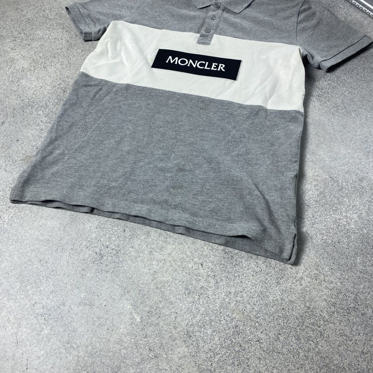 Moncler Moncler Polo T-shirt Big Logo Size XS Size US XS / EU 42 / 0 - 6 Thumbnail