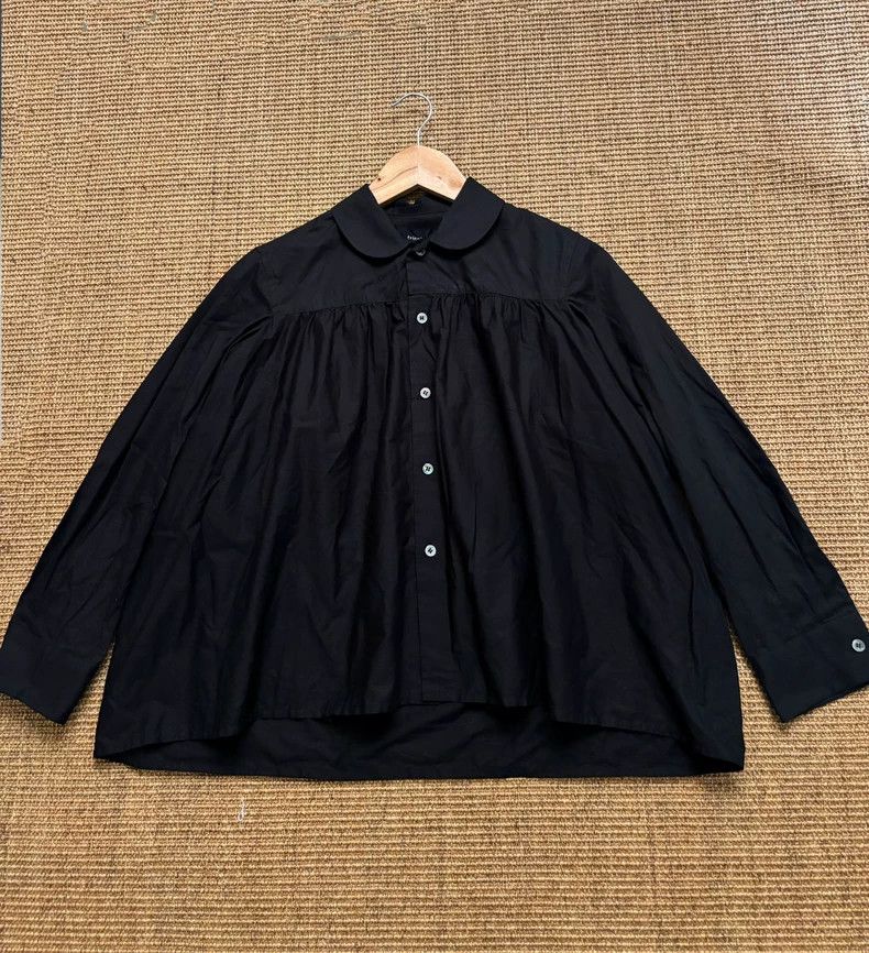 Comme des Garcons Comme Des Garcons Pinch pleated round neck shirt Size S / US 4 / IT 40 - 1 Thumbnail