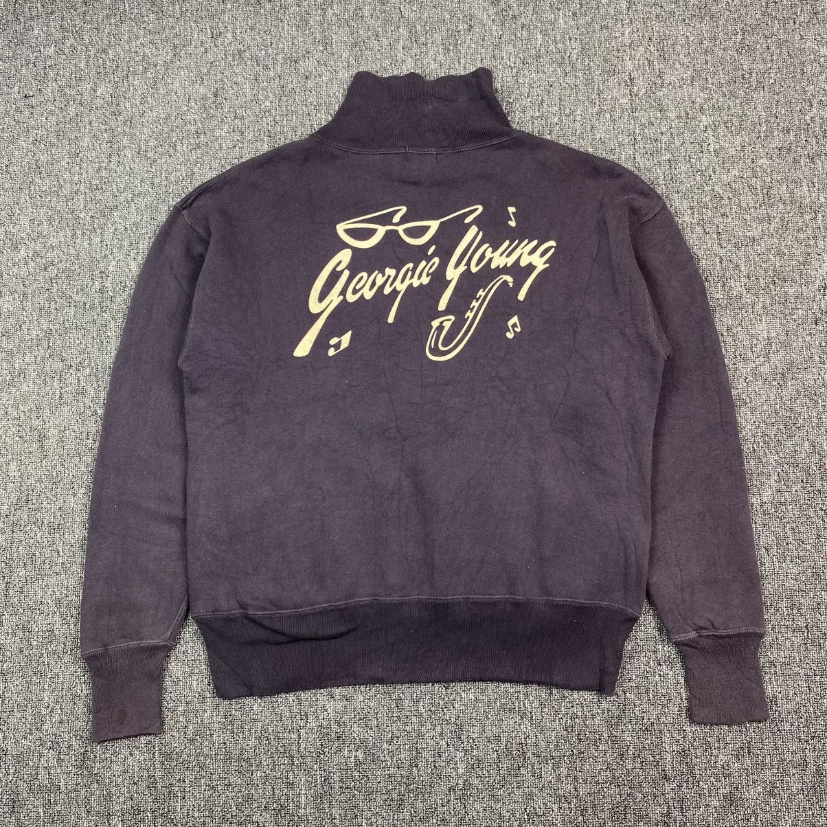 Warehouse & Co. Vintage warehouse rainbow club halfzip sweatshirt Size US L / EU 52-54 / 3 - 5 Thumbnail