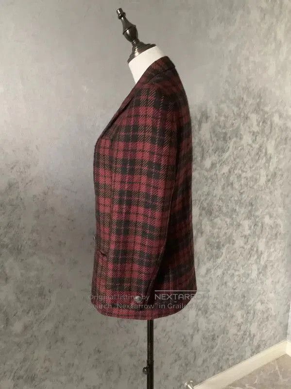 Burberry Burberry Colorblock Wool Long Coat for Women. Size XXL / US 16-18 / IT 52-54 - 3 Thumbnail
