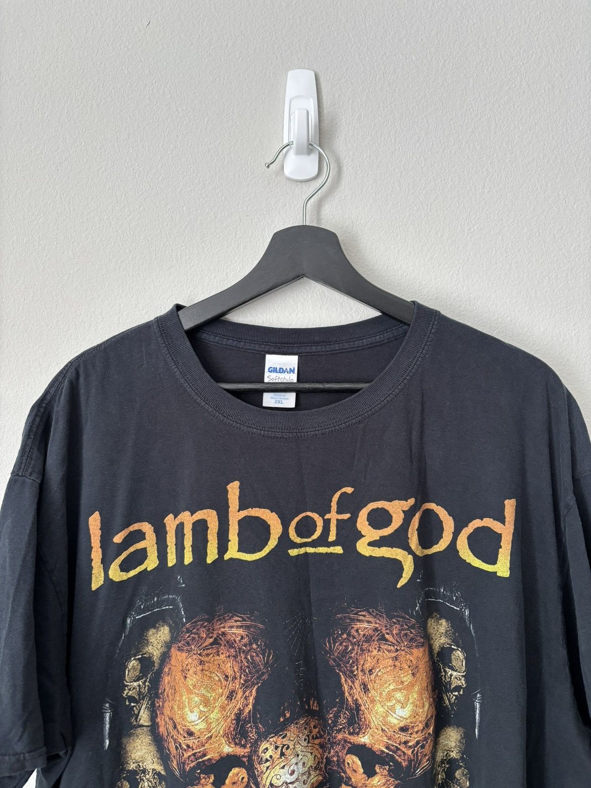 Vintage Vintage Y2K 'Lamb of God' graphic band T shirt Size US XXL / EU 58 / 5 - 3 Thumbnail