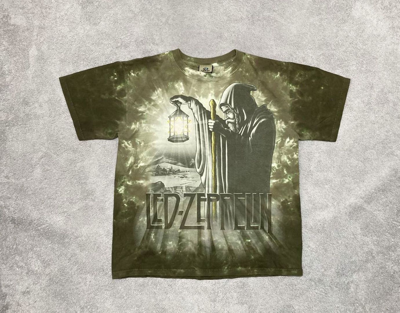 Band Tees Vintage t-shirt LED ZEPPELIN Hermit 2006 x Liquid Blue Size US M / EU 48-50 / 2 - 1 Thumbnail