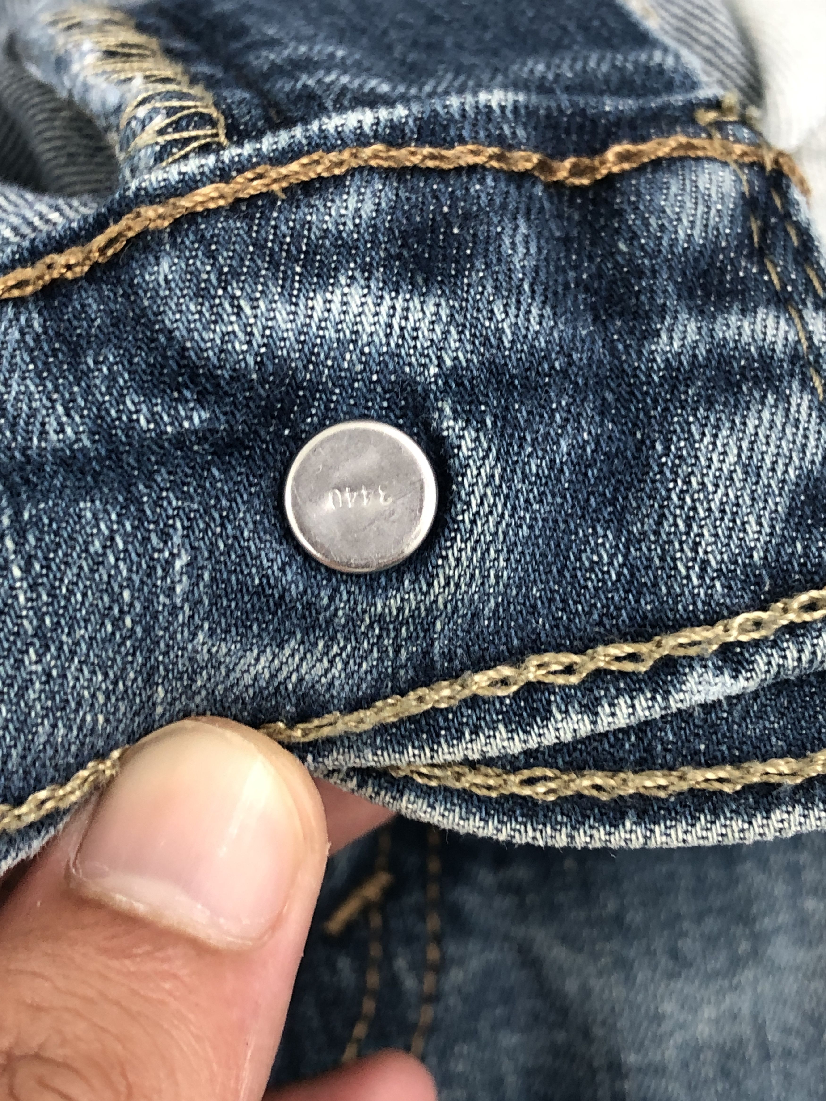 Levi's Vintage Distressed Levis 505 Faded Blue Jeans S0022 32x32 Size US 32 / EU 48 - 15 Thumbnail