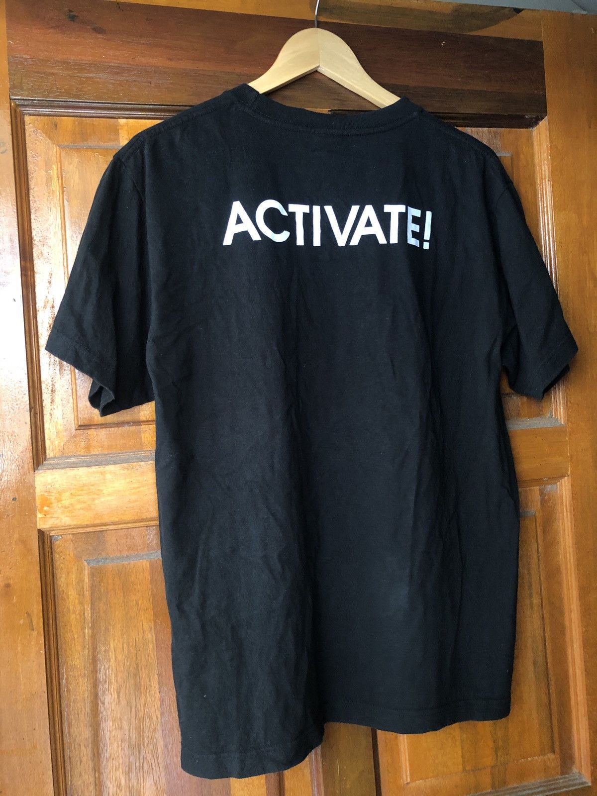 Band Tees 🔥DOPE🔥 ATARI TEENAGE RIOT ACTIVATE PROMO T SHIRT APHEX TWIN Size US L / EU 52-54 / 3 - 3 Thumbnail