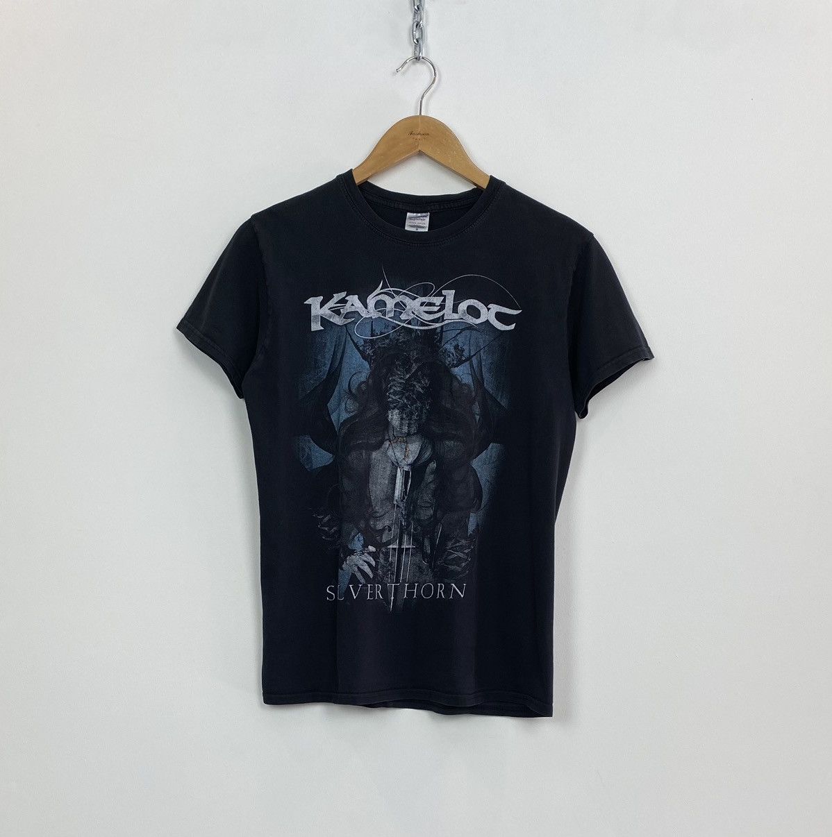 Band Tees Kamelot Silverthorn Music Band Tour T Shirt Men Size M Black Size US M / EU 48-50 / 2 - 1 Thumbnail