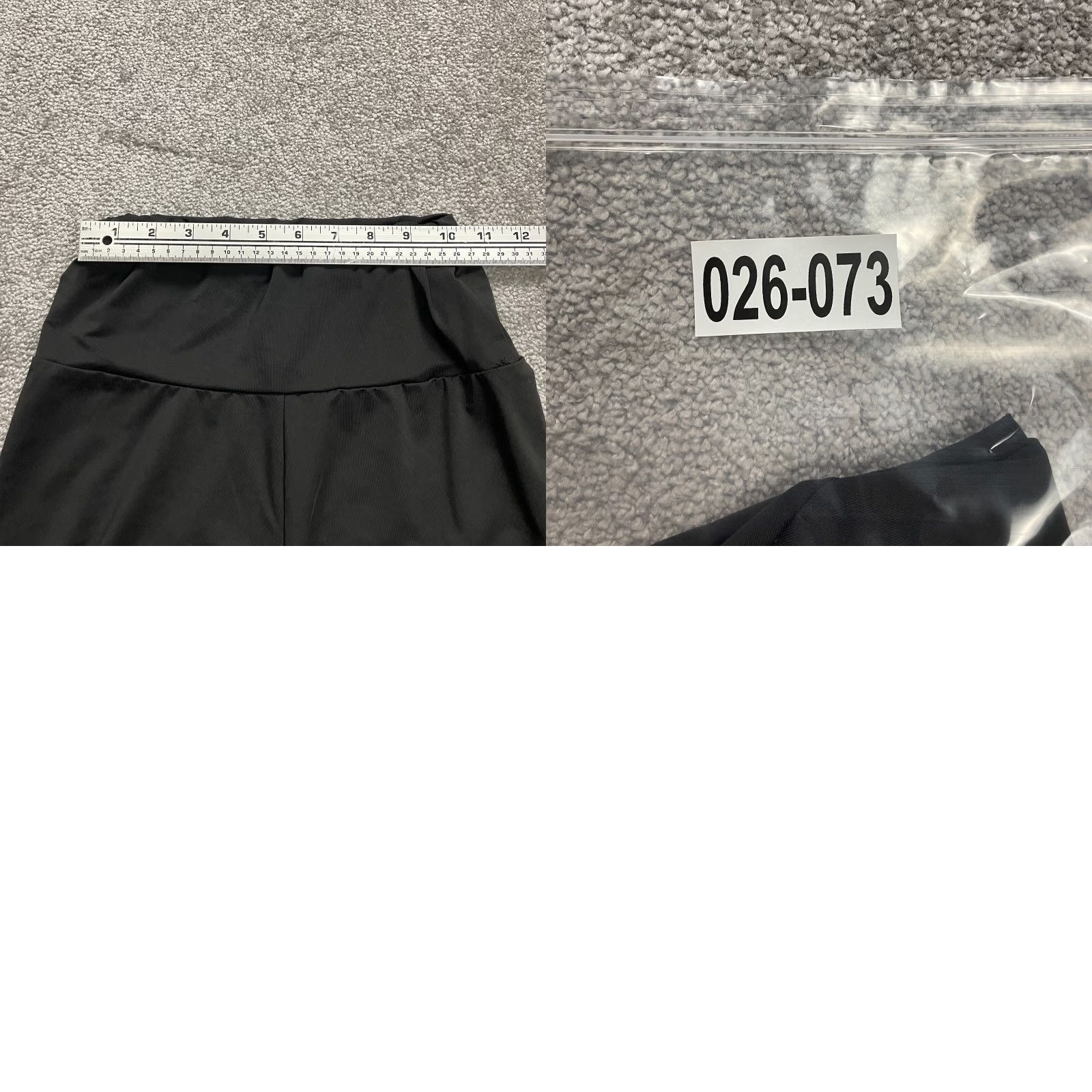 Shein Shein Compression Shorts Womens Small Black High Rise Athletic Active 20x5 Size 28" / US 6 / IT 42 - 8 Thumbnail