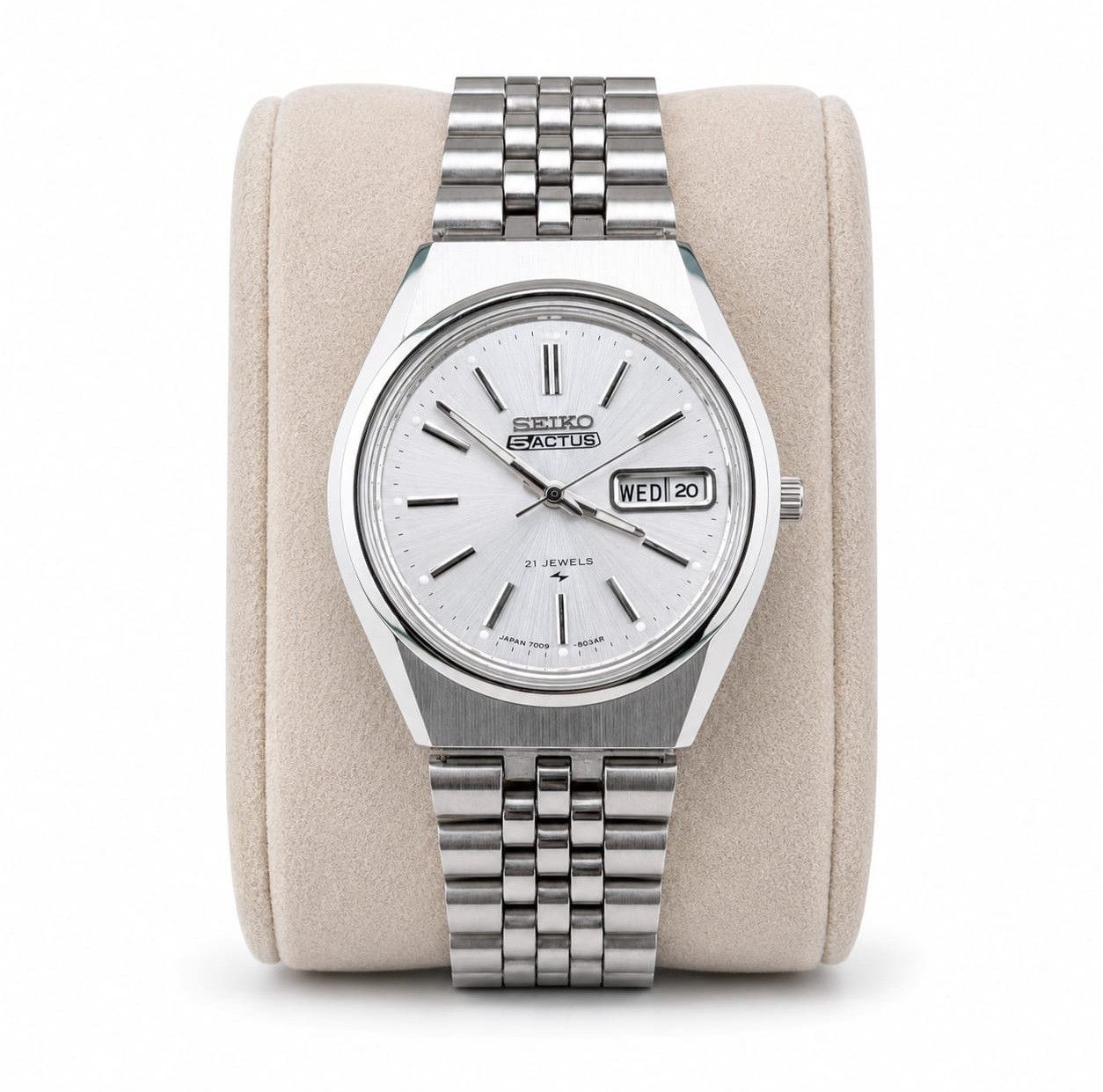 Seiko Vintage Seiko 5 Actus Men's Wrist Automatic Watch|Day-Date Size 36 - 1 Thumbnail