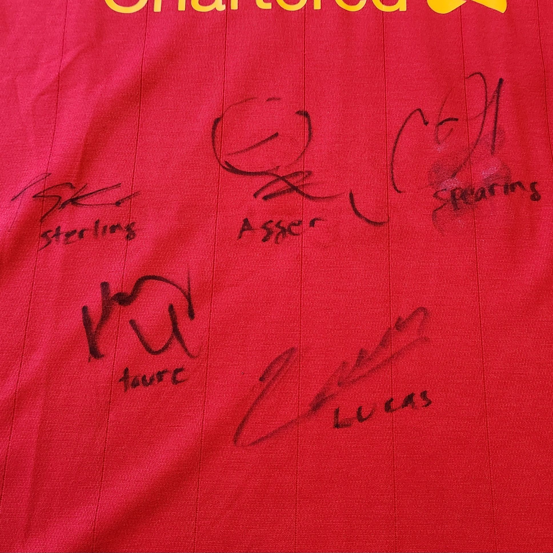 Warrior Authentic Liverpool CARRAGHER 2012-2013 Signed Home Jersey Size US L / EU 52-54 / 3 - 3 Thumbnail