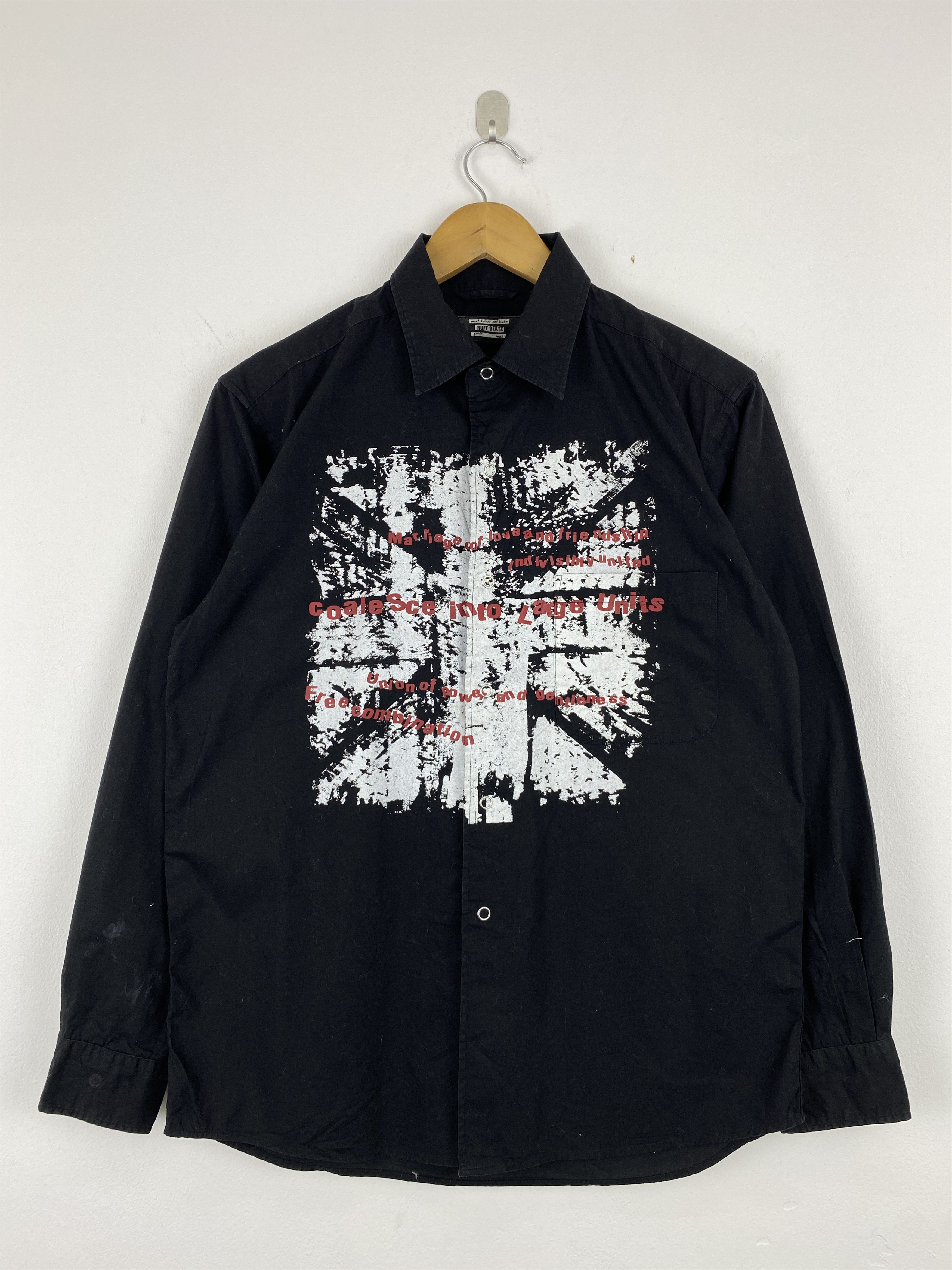 Japanese Brand Ruff Beatz Punk Men Seditionaries Punk Gothic Shirt JZ0020 Size US M / EU 48-50 / 2 - 1 Thumbnail