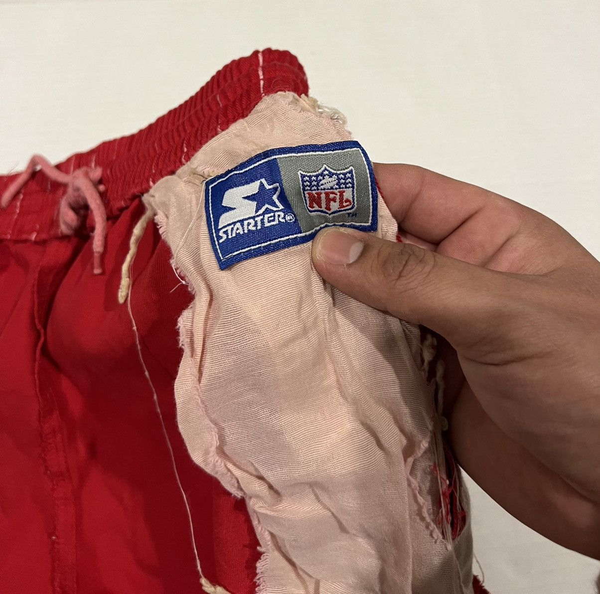 Starter Vintage Rare 90s San Francisco 49ers Starter Shorts Nfl Red Size US 33 - 8 Thumbnail