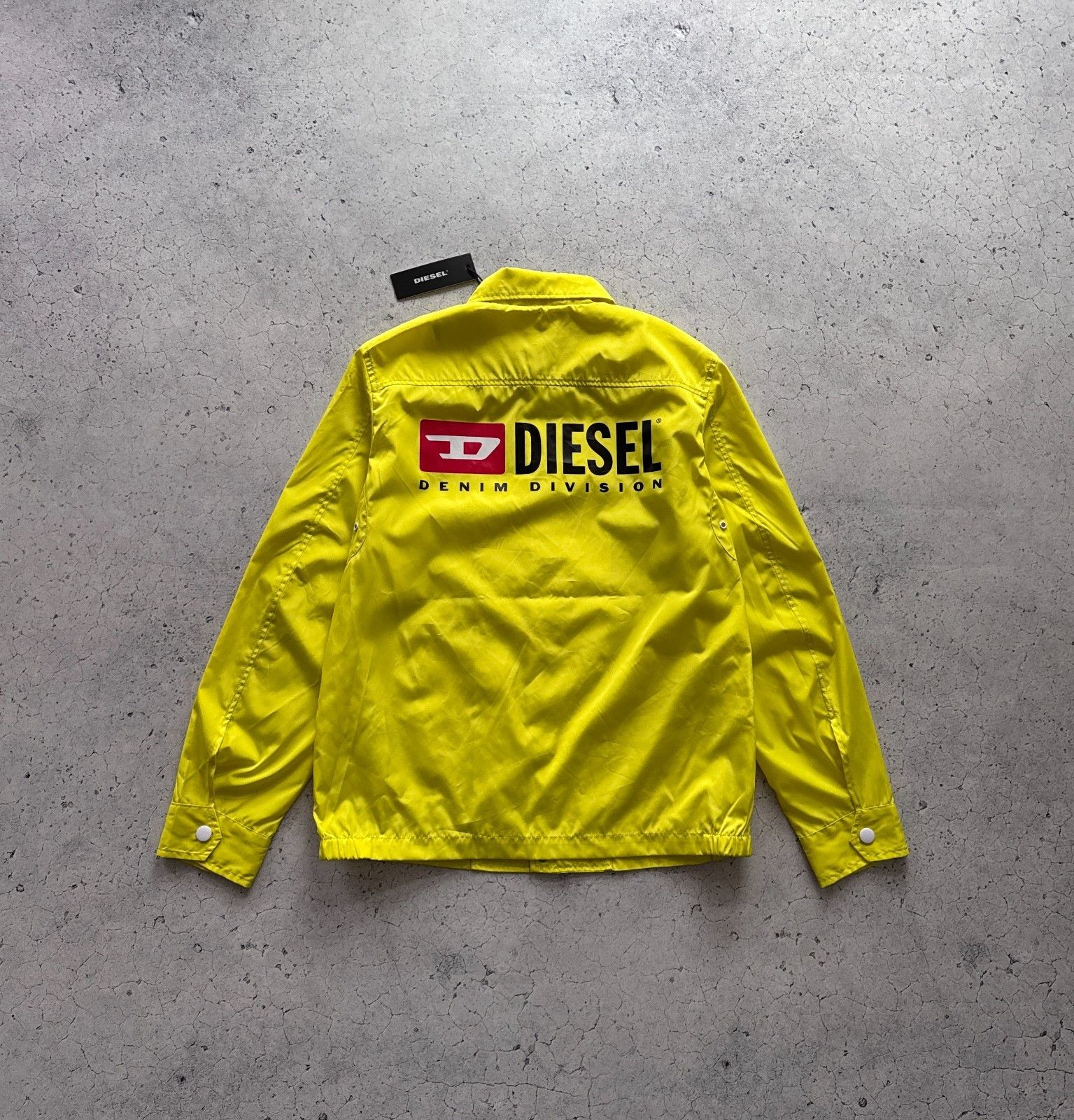 Diesel Diesel Jromanp Jacket Button Up Nylon Windbreaker Size US XS / EU 42 / 0 - 1 Thumbnail