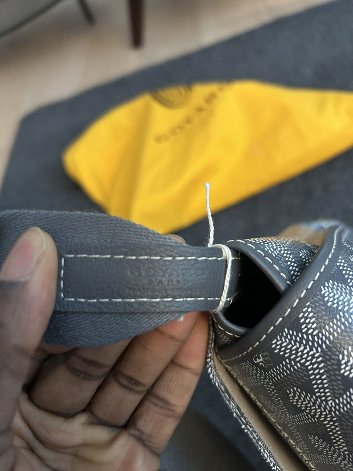 Goyard Goyard Capetien Grey MM messenger bag Size ONE SIZE - 9 Thumbnail