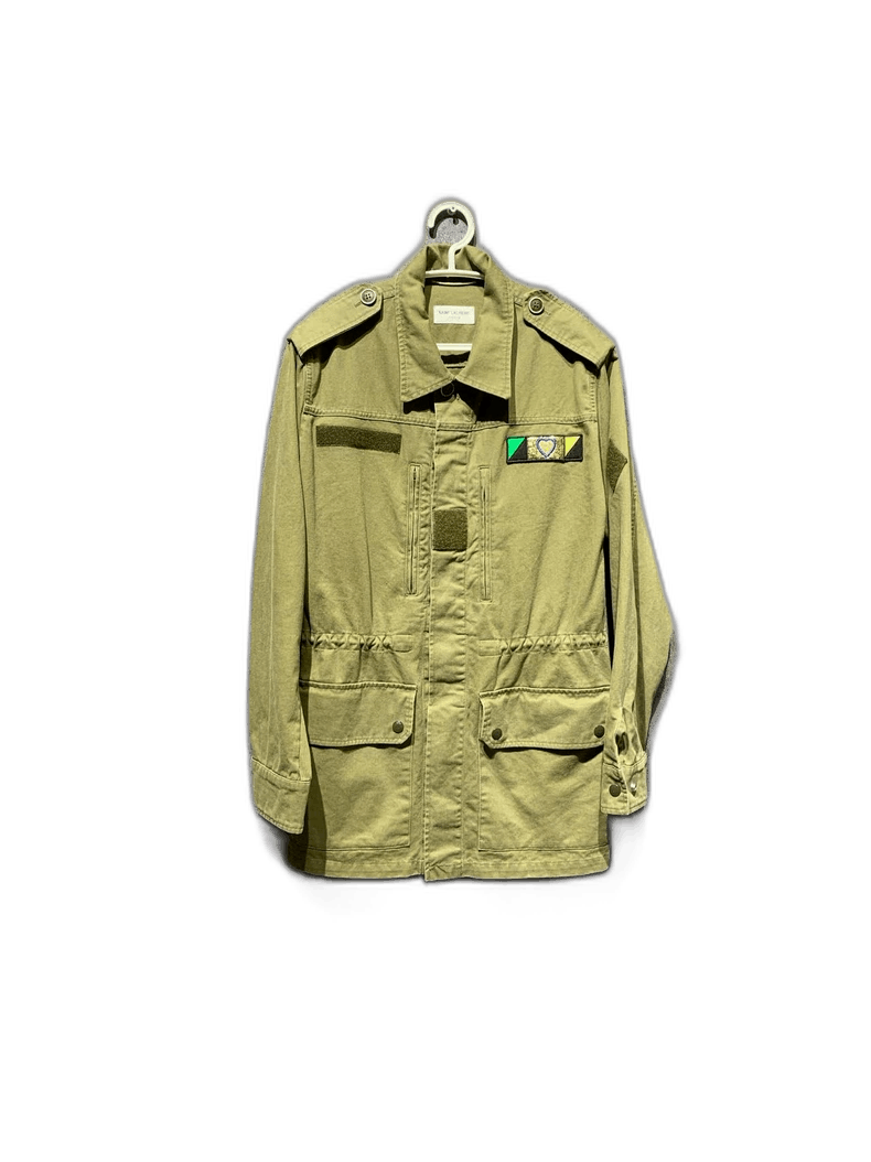 Saint Laurent Paris Saint Laurent Shark Green Jacket-2507 Size M / US 6-8 / IT 42-44 - 7 Thumbnail