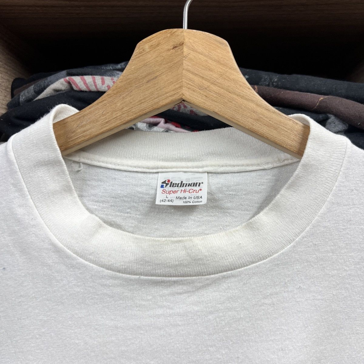 Vintage VTG OPERATION DESERT STORM SINGLE STITCH TEE Size US L / EU 52-54 / 3 - 4 Thumbnail