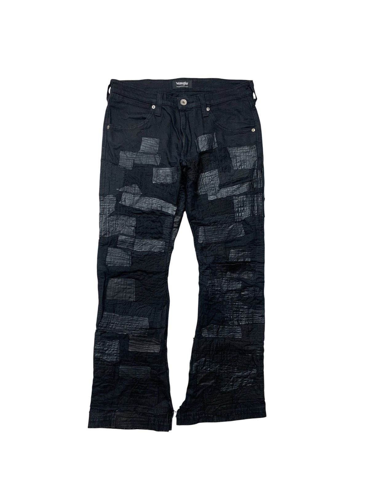 Wrangler Wrangler Flare Distressed pacth work denim Size US 32 / EU 48 - 4 Thumbnail
