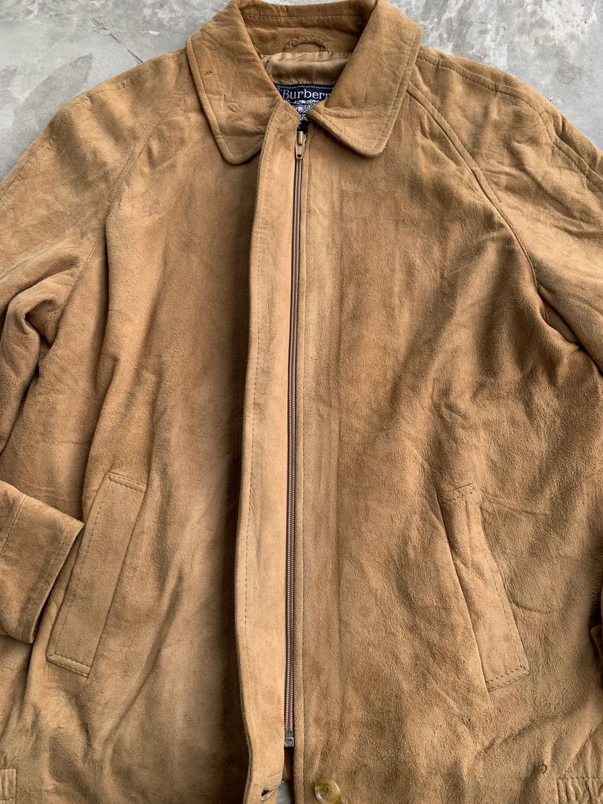 Burberry × Vintage Vintage Genuine Leather Jacket By Burberrys Size US M / EU 48-50 / 2 - 7 Thumbnail