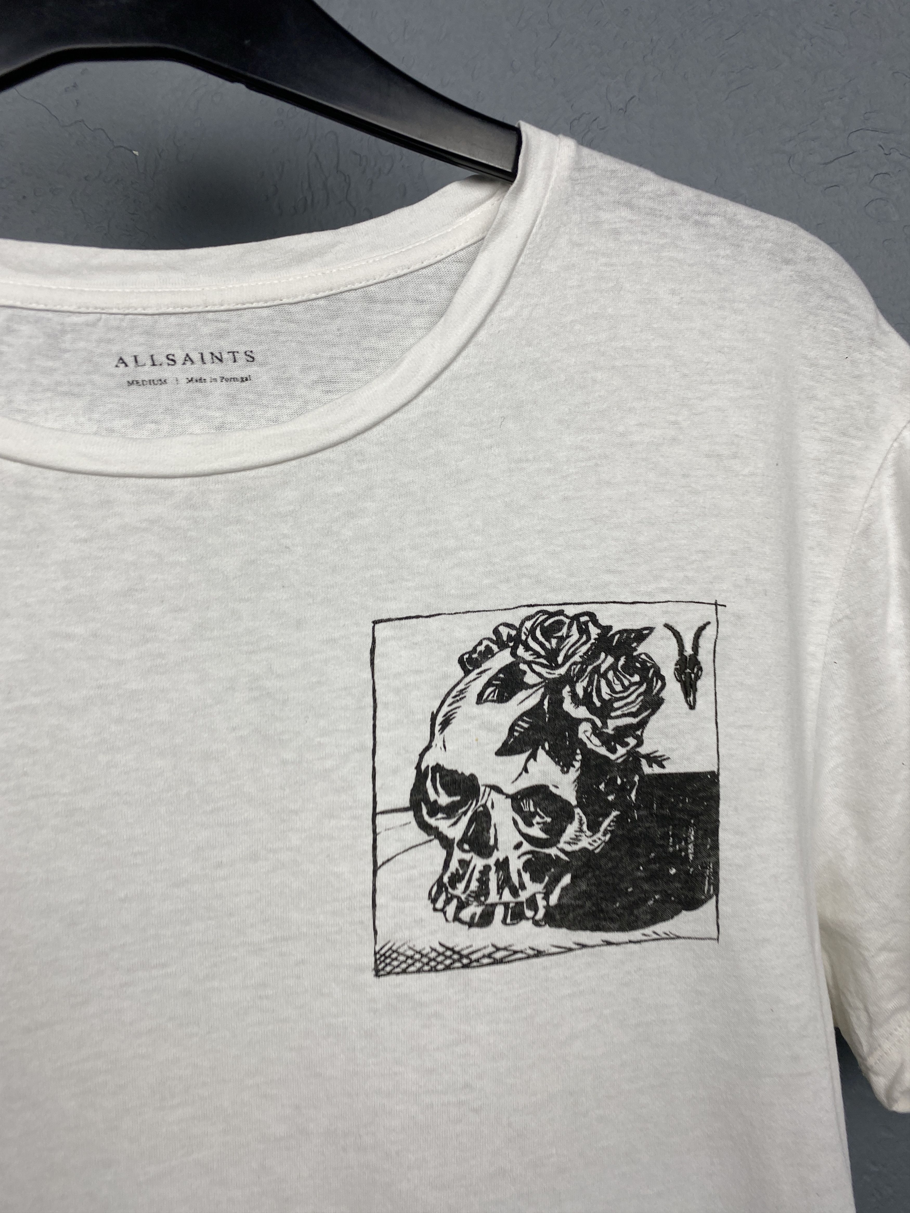Allsaints × Vintage Allsaints Vintage Mens Floramorte Crew Neck T-Shirt Size US M / EU 48-50 / 2 - 2 Thumbnail