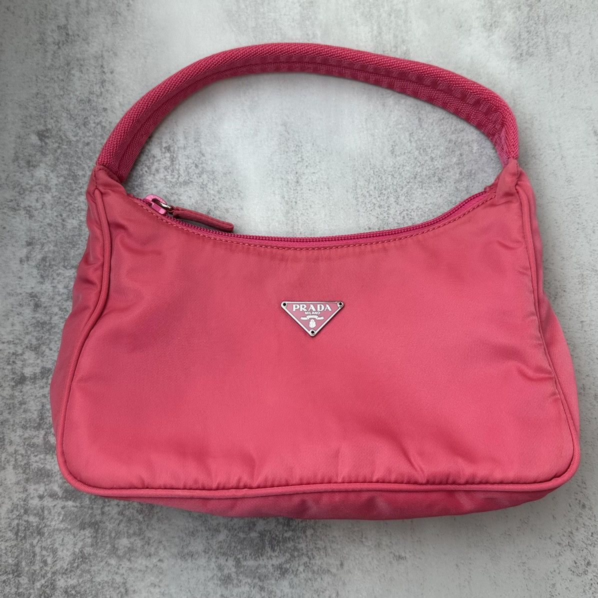Prada Prada Nylon Pink Pochette Size ONE SIZE - 1 Thumbnail