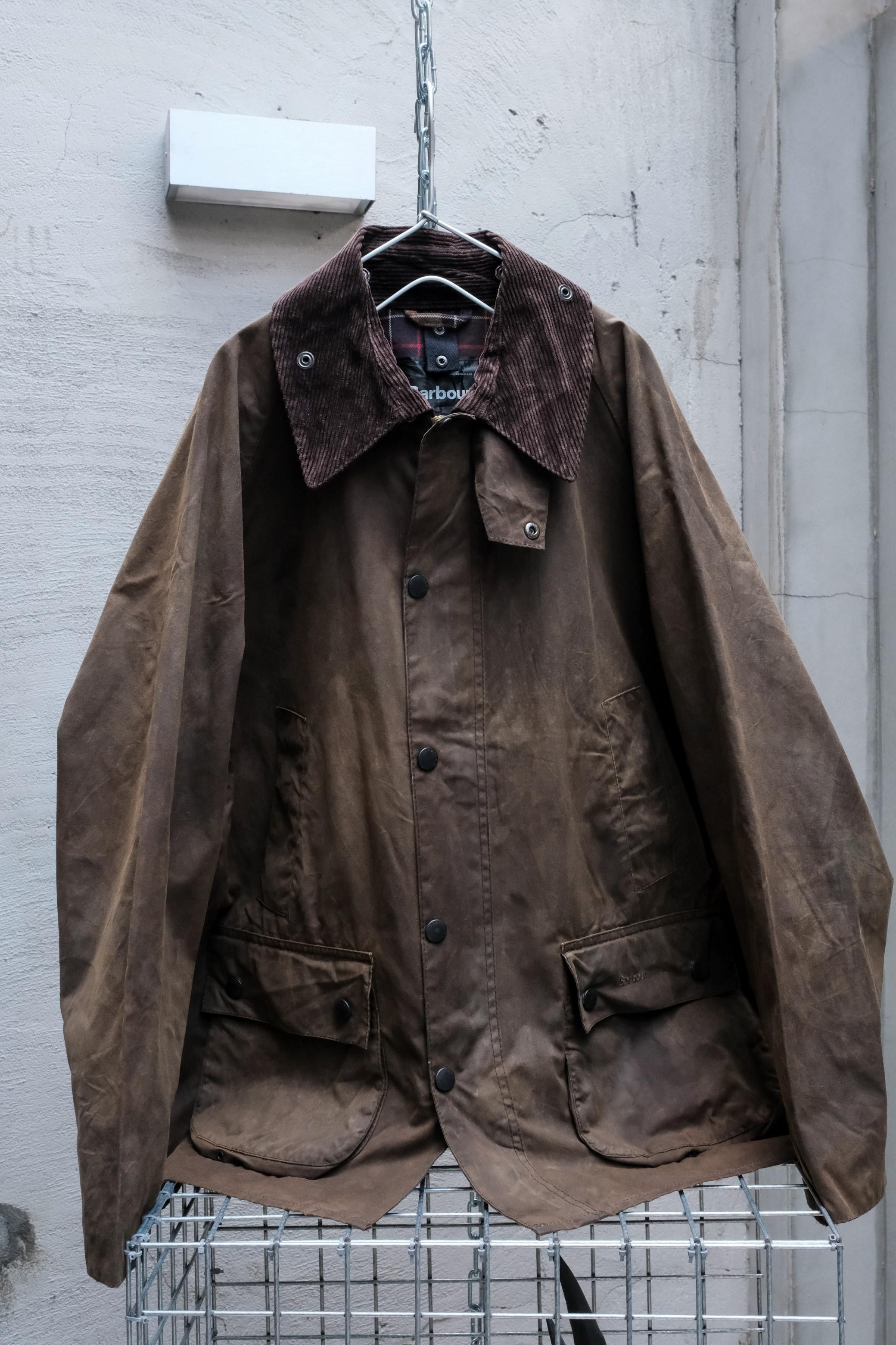 Barbour × Noah Noah x Barbour Orange 60/40 Bedale Jacket FW22
