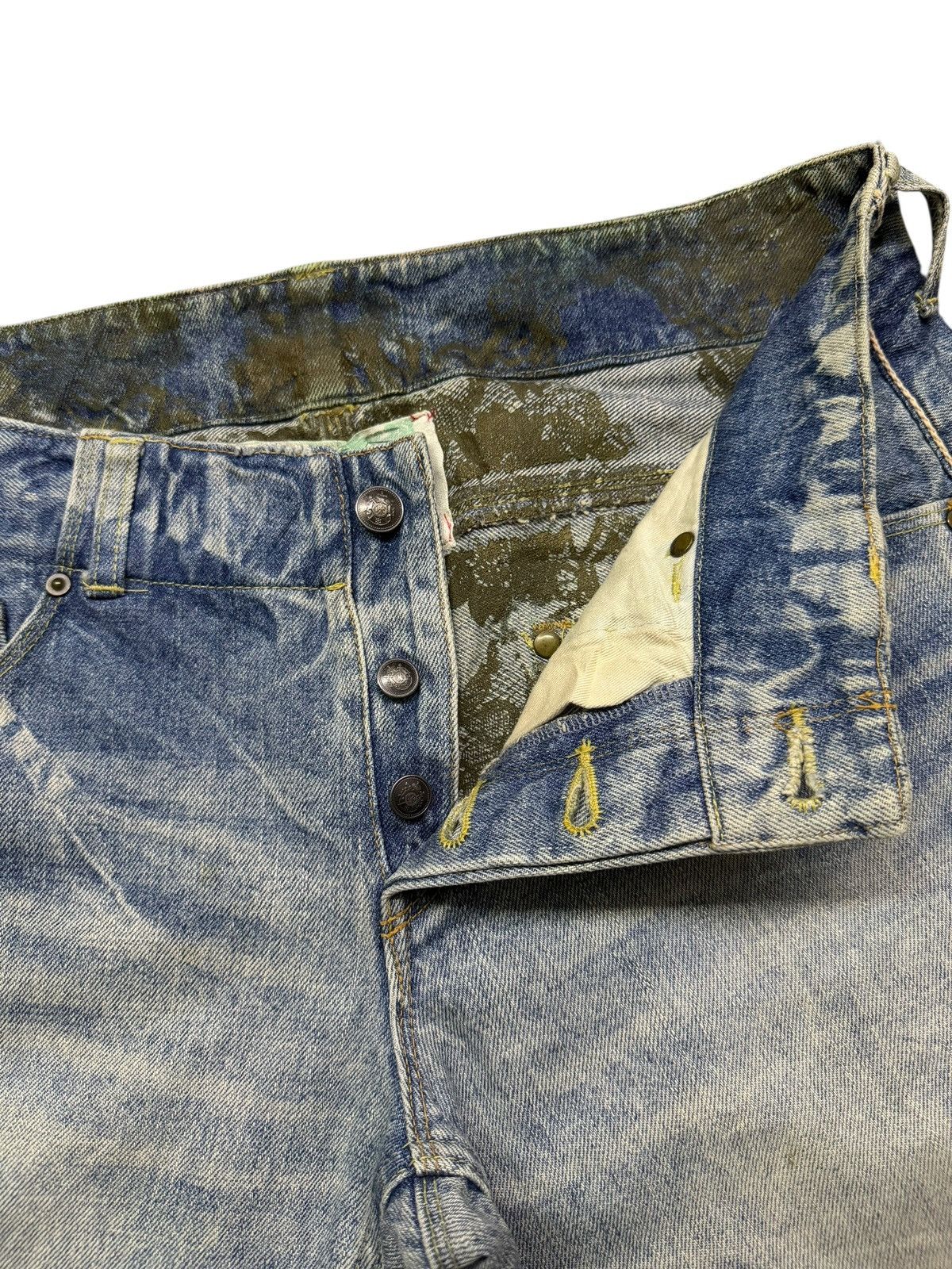 Hysteric Glamour Vintage Sputnik Japan Distressed Archive Y2K Japanese Denim Size US 34 / EU 50 - 9 Thumbnail