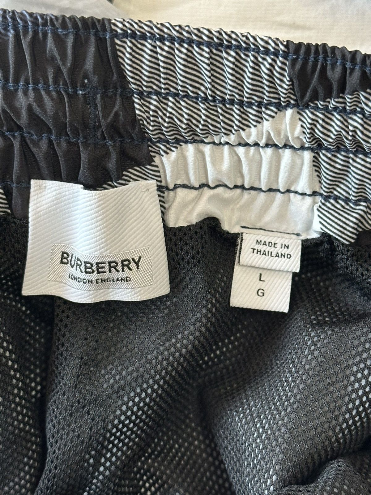 Burberry Swim Shorts - Carbon Blue