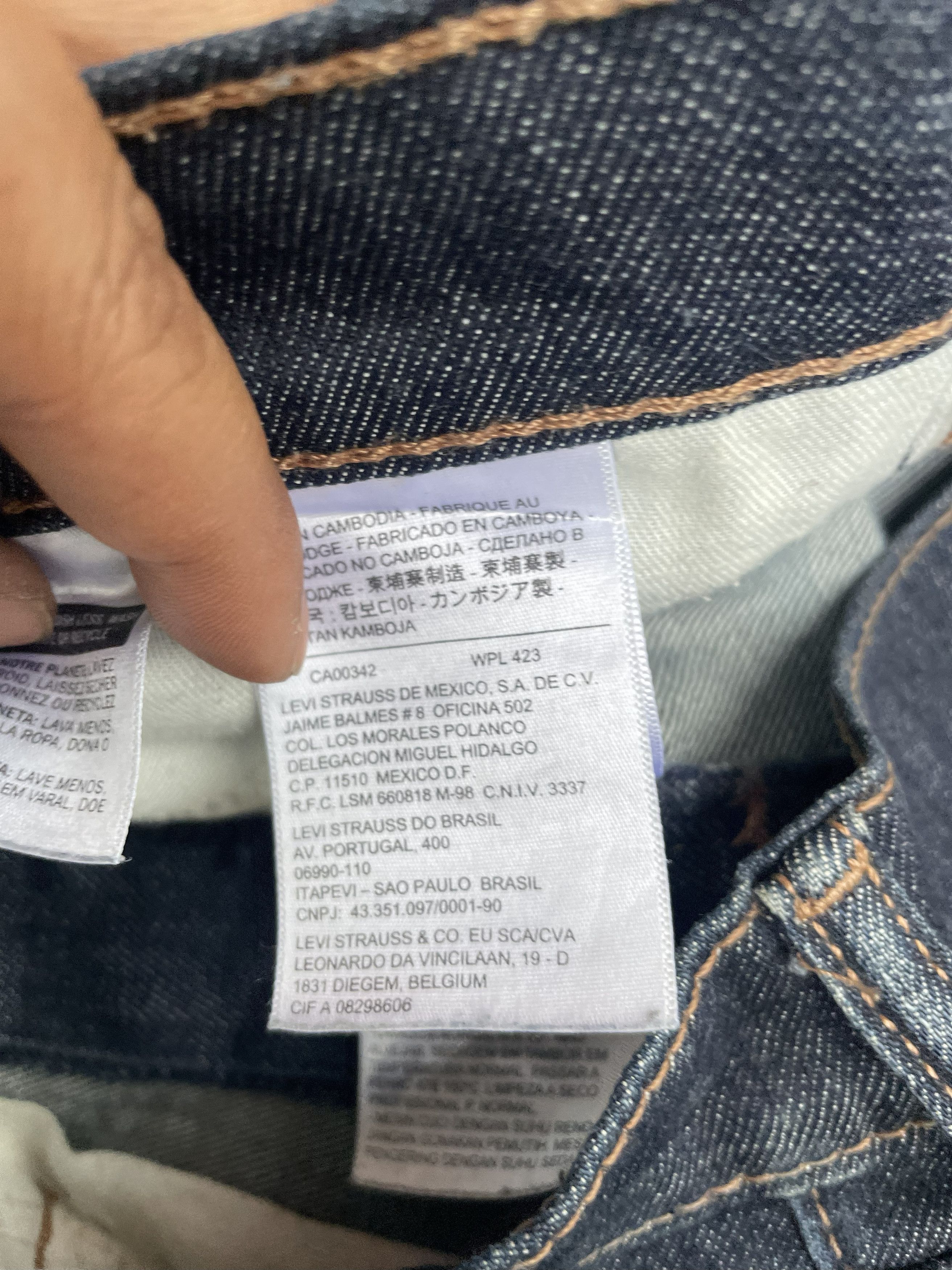Levi's Levis 511 Denim Size US 33 - 11 Thumbnail