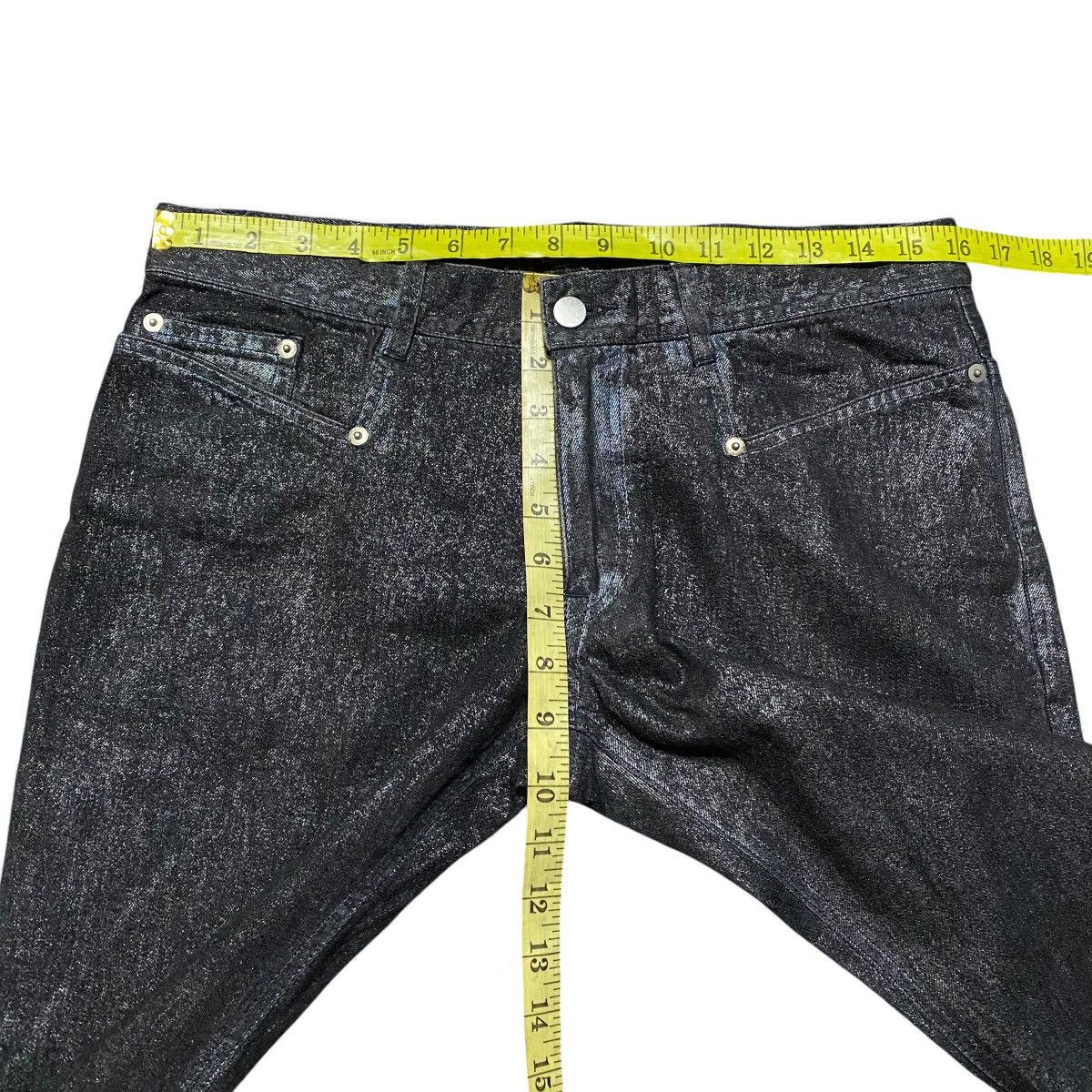 Japanese Brand Buona Giornata ice waxed Denim Jeans Size US 31 - 15 Thumbnail