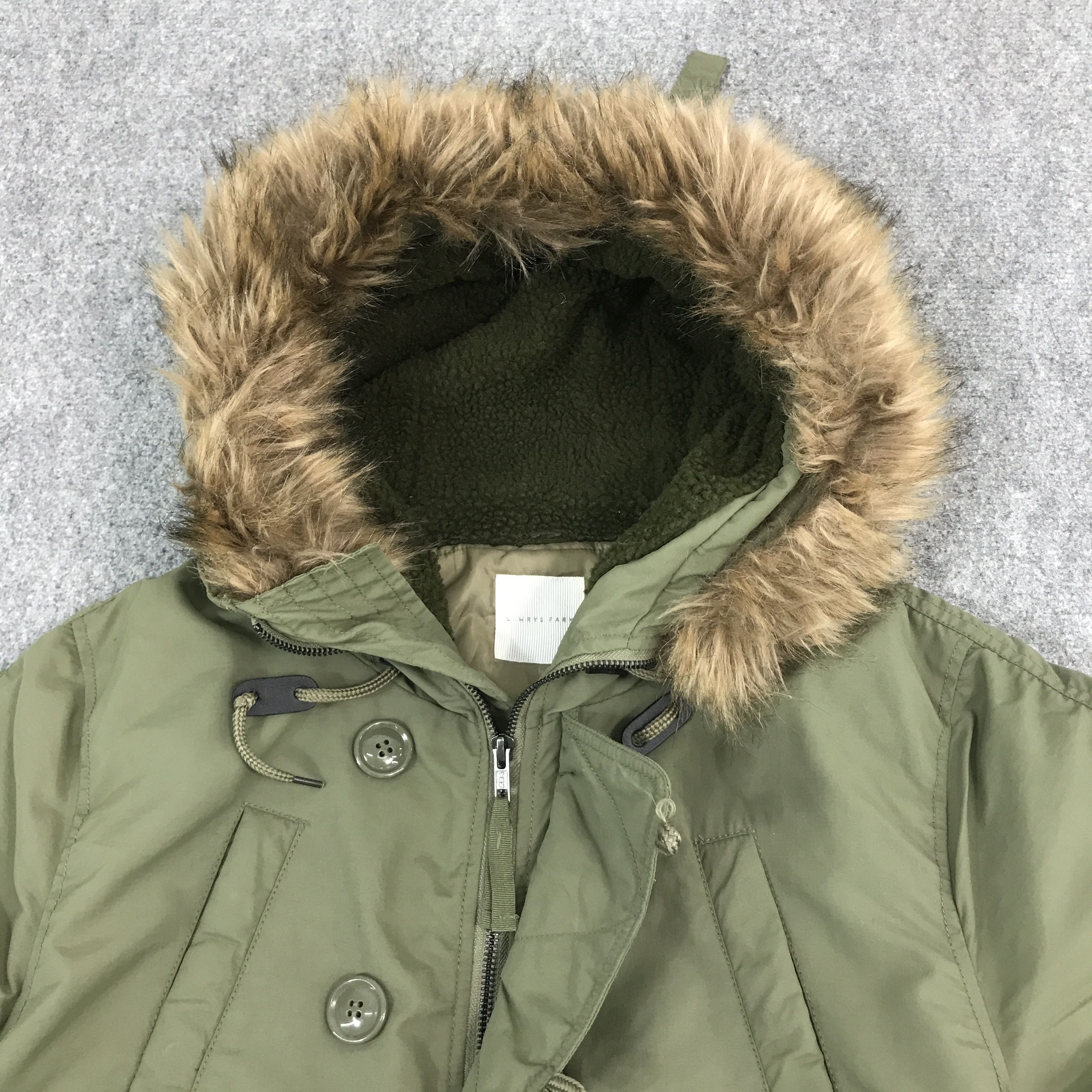Japanese Brand Japanese Lowrys farm style fur hoodies jacket Size US L / EU 52-54 / 3 - 8 Thumbnail